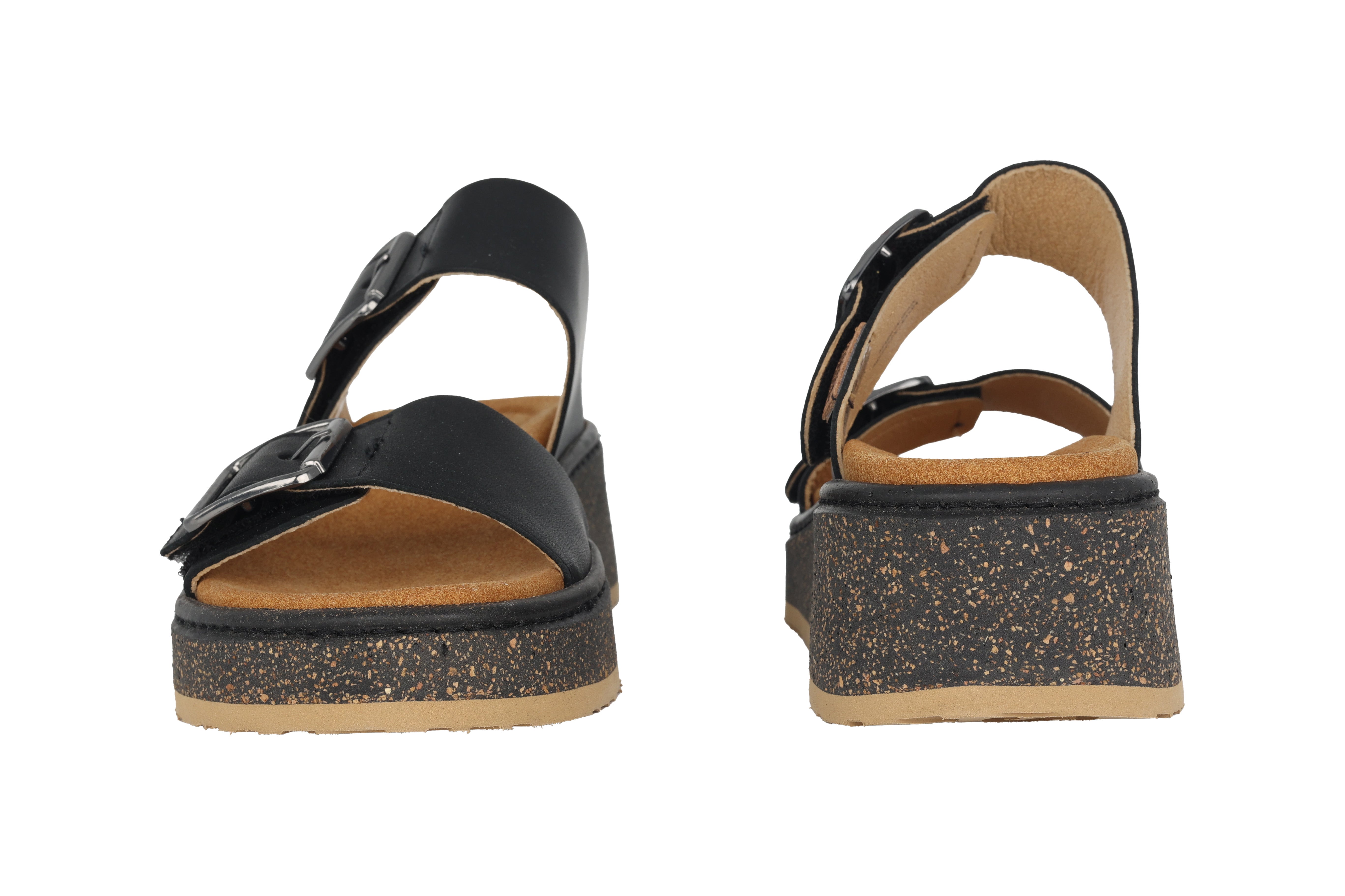 Damensandale 'Alzira' - Schwarz