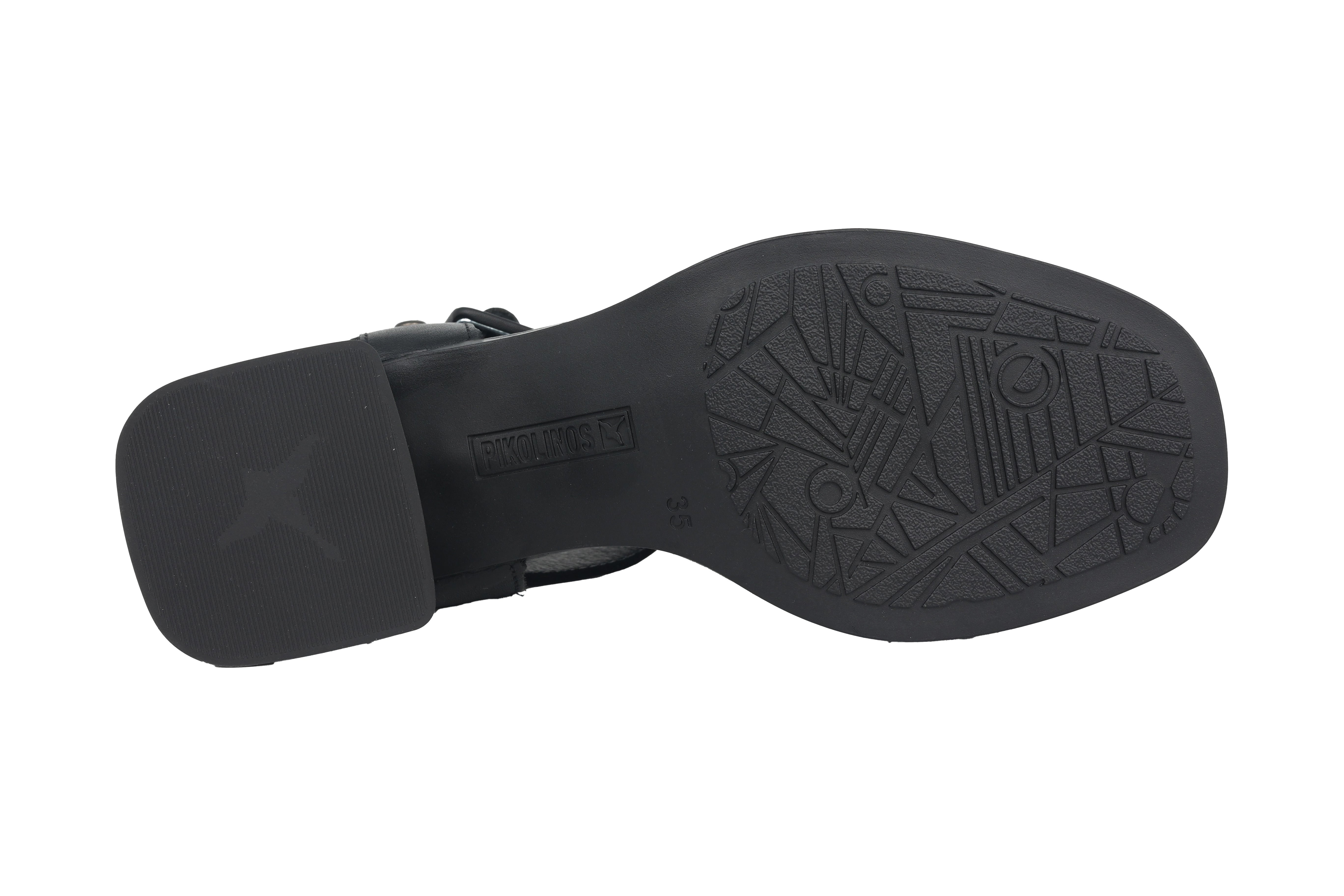 Damensandale 'Oliva' - Schwarz