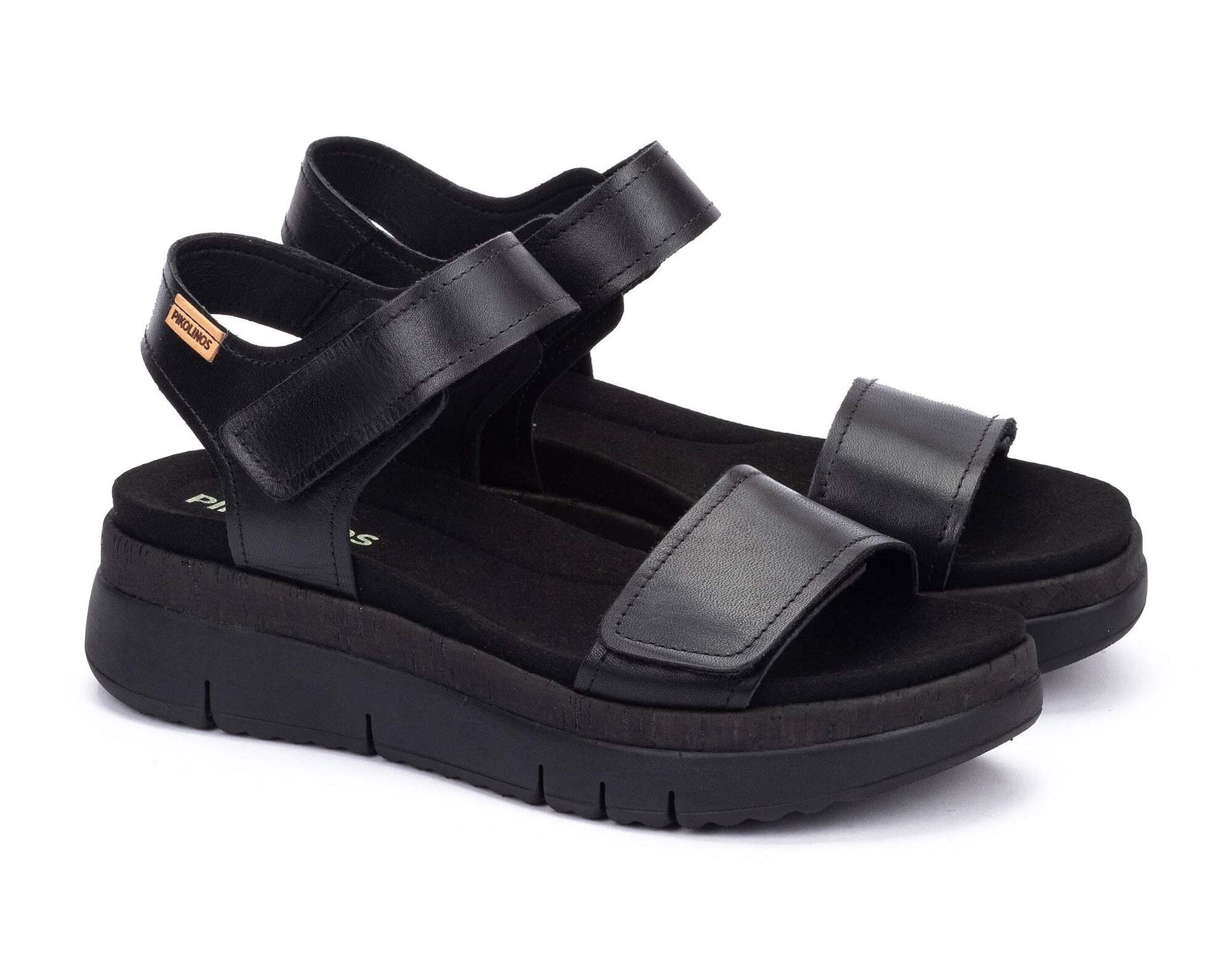 Sandalia de mujer 'Palma' - negro