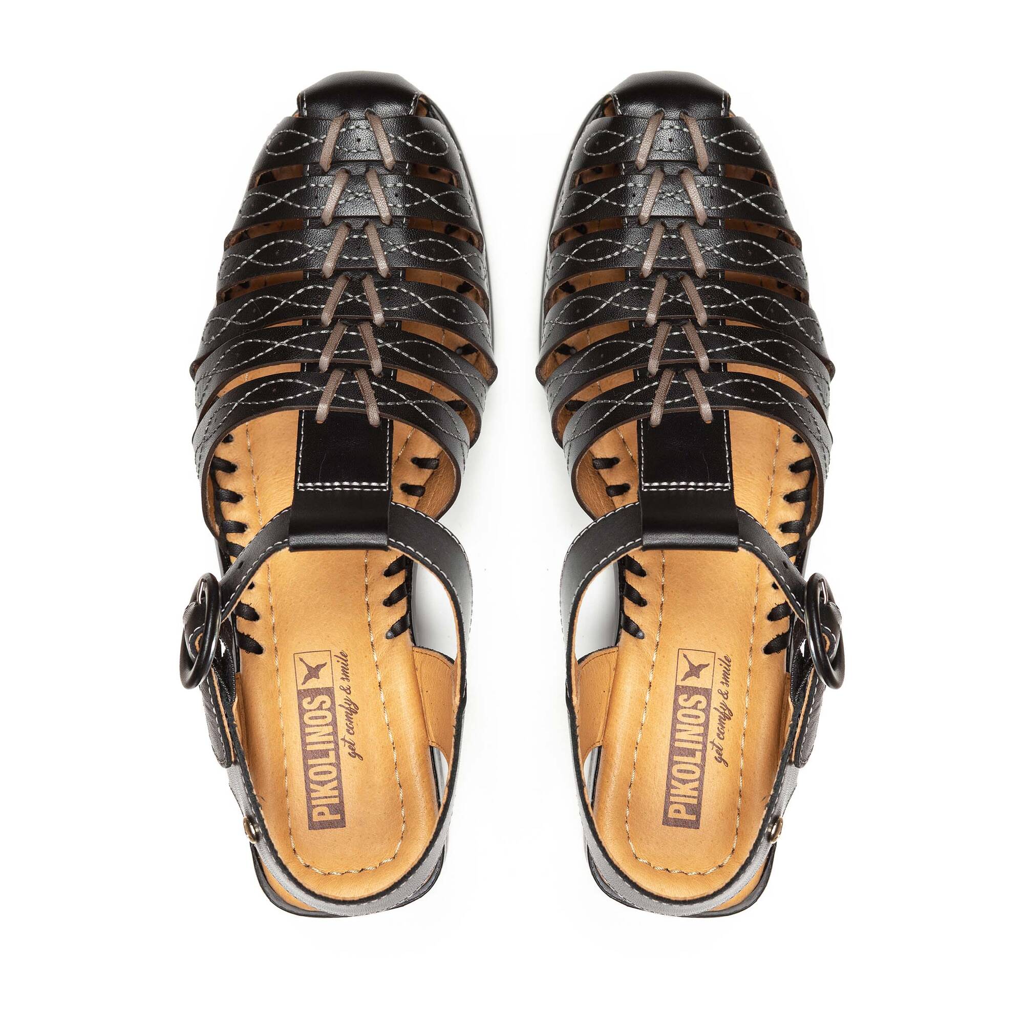 Damessandaal 'Romana' - zwart