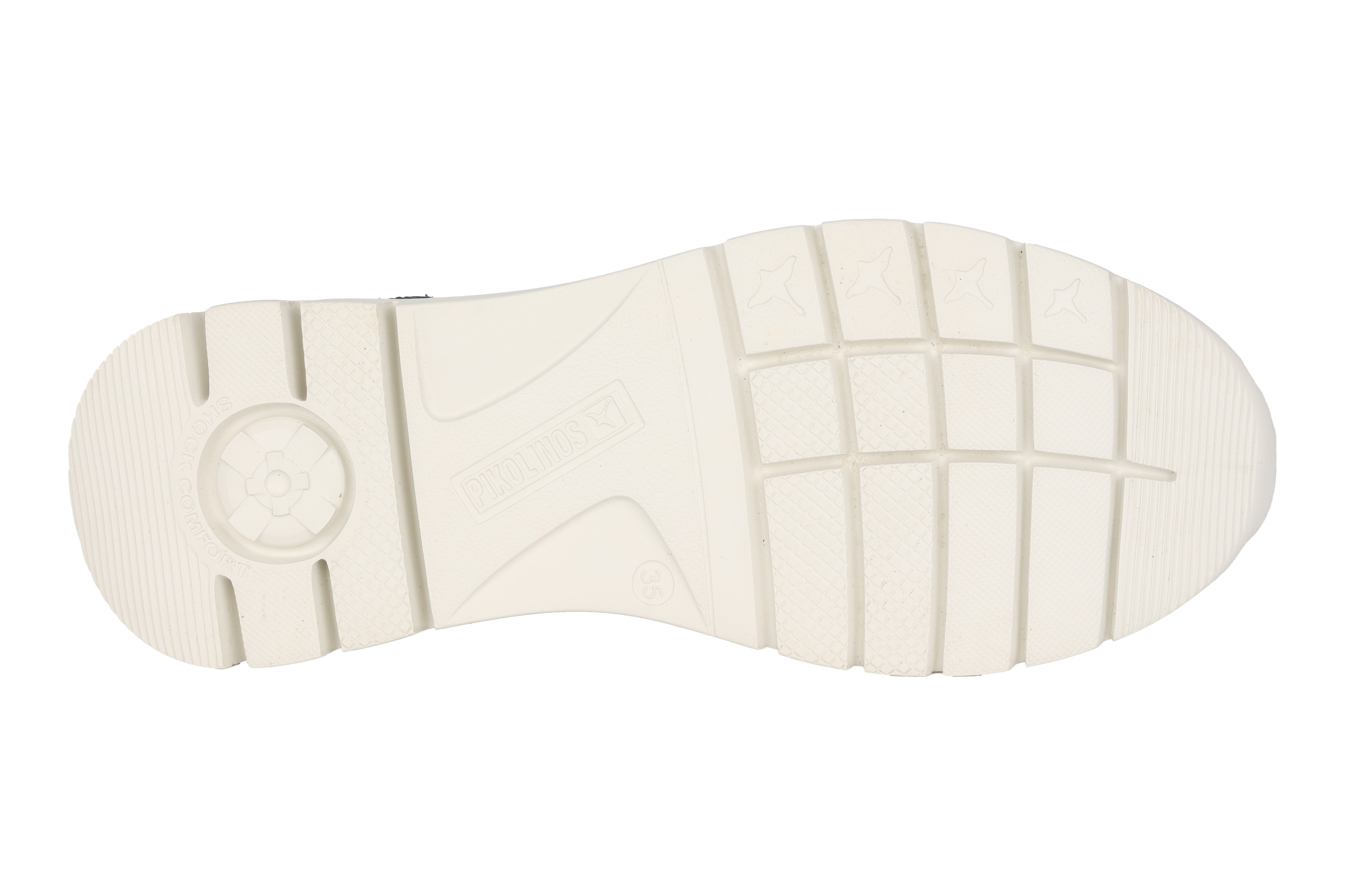 'Cantabria' women's lace-up sneaker - blue