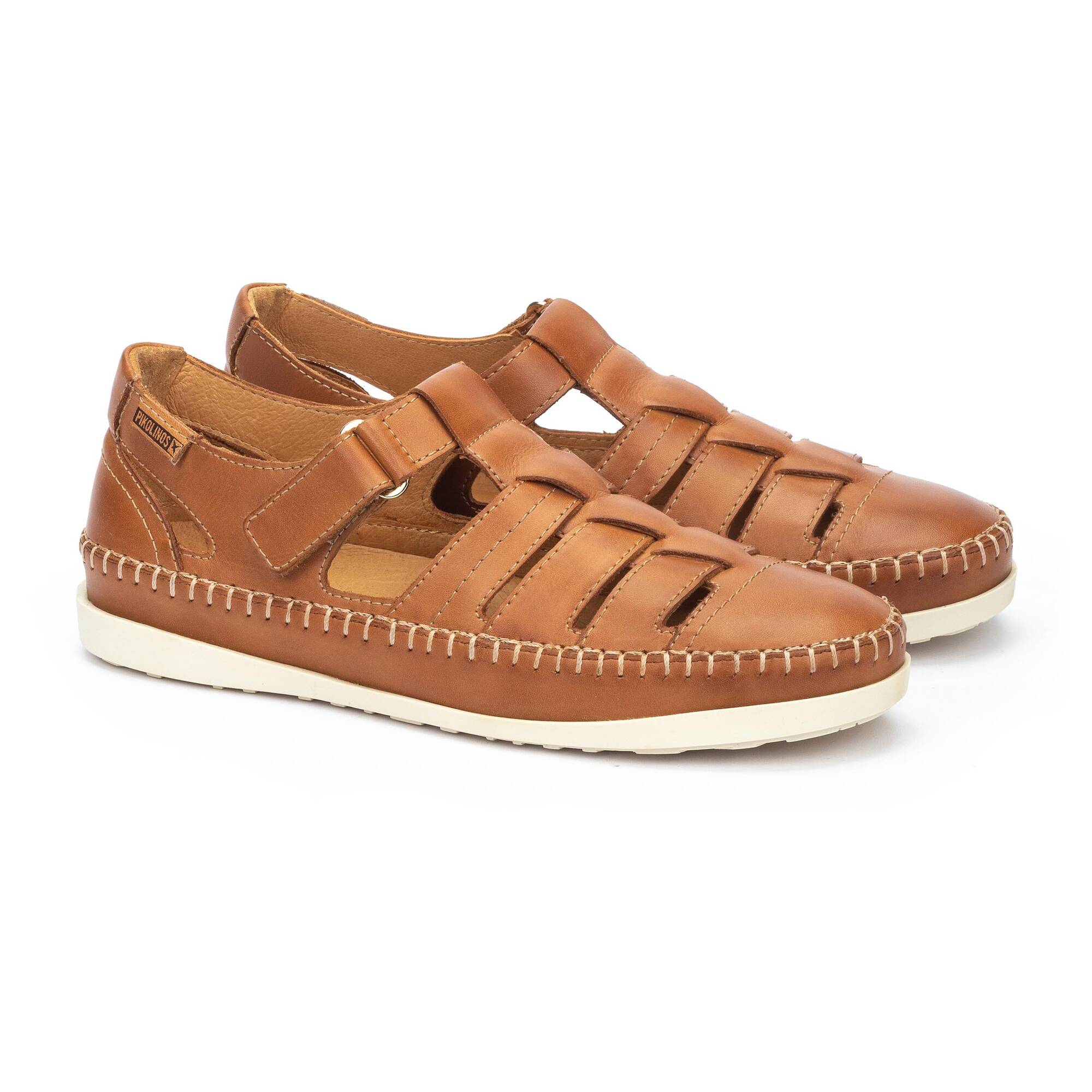 Sandalo semi aperto da donna 'Soller' - marrone