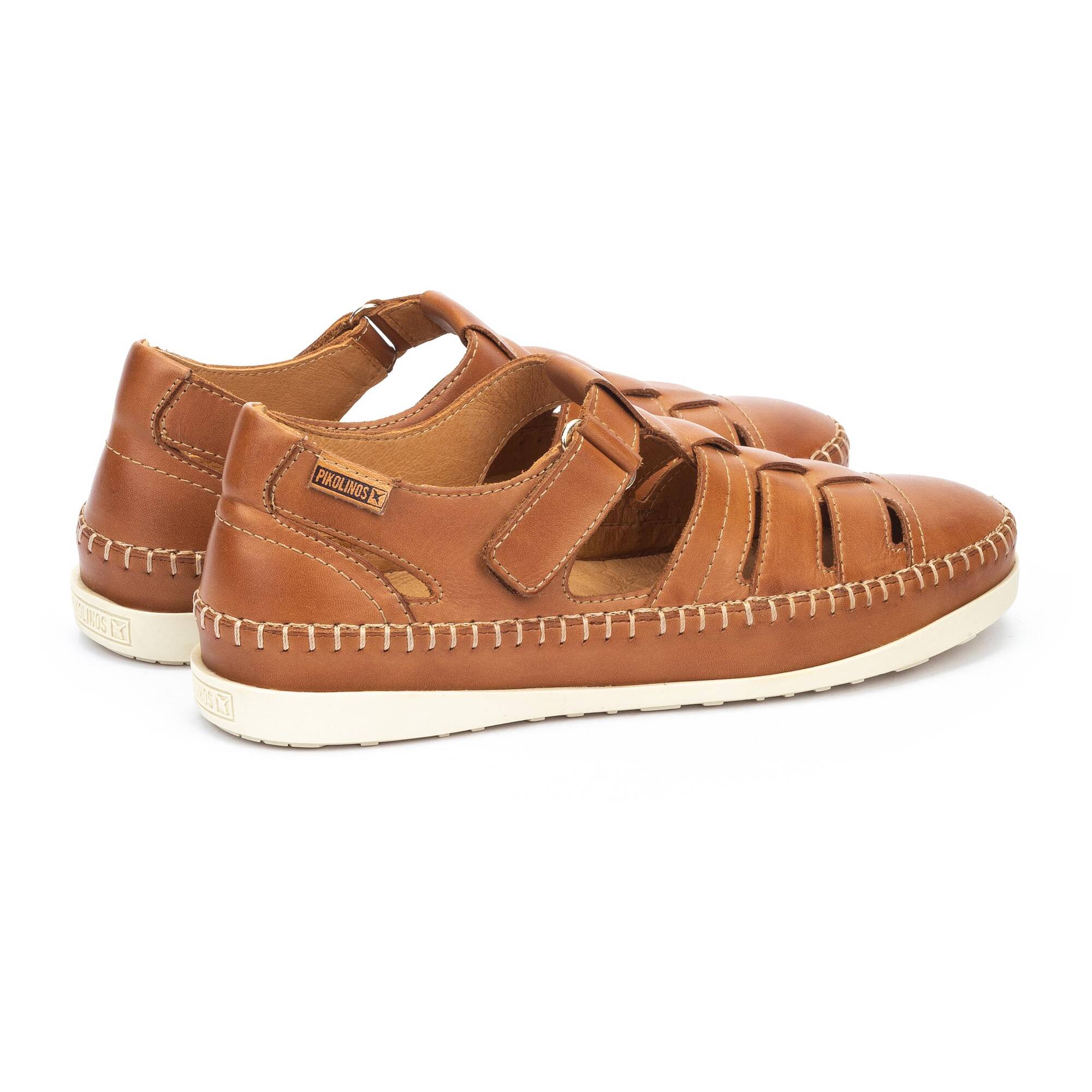 Sandalo semi aperto da donna 'Soller' - marrone