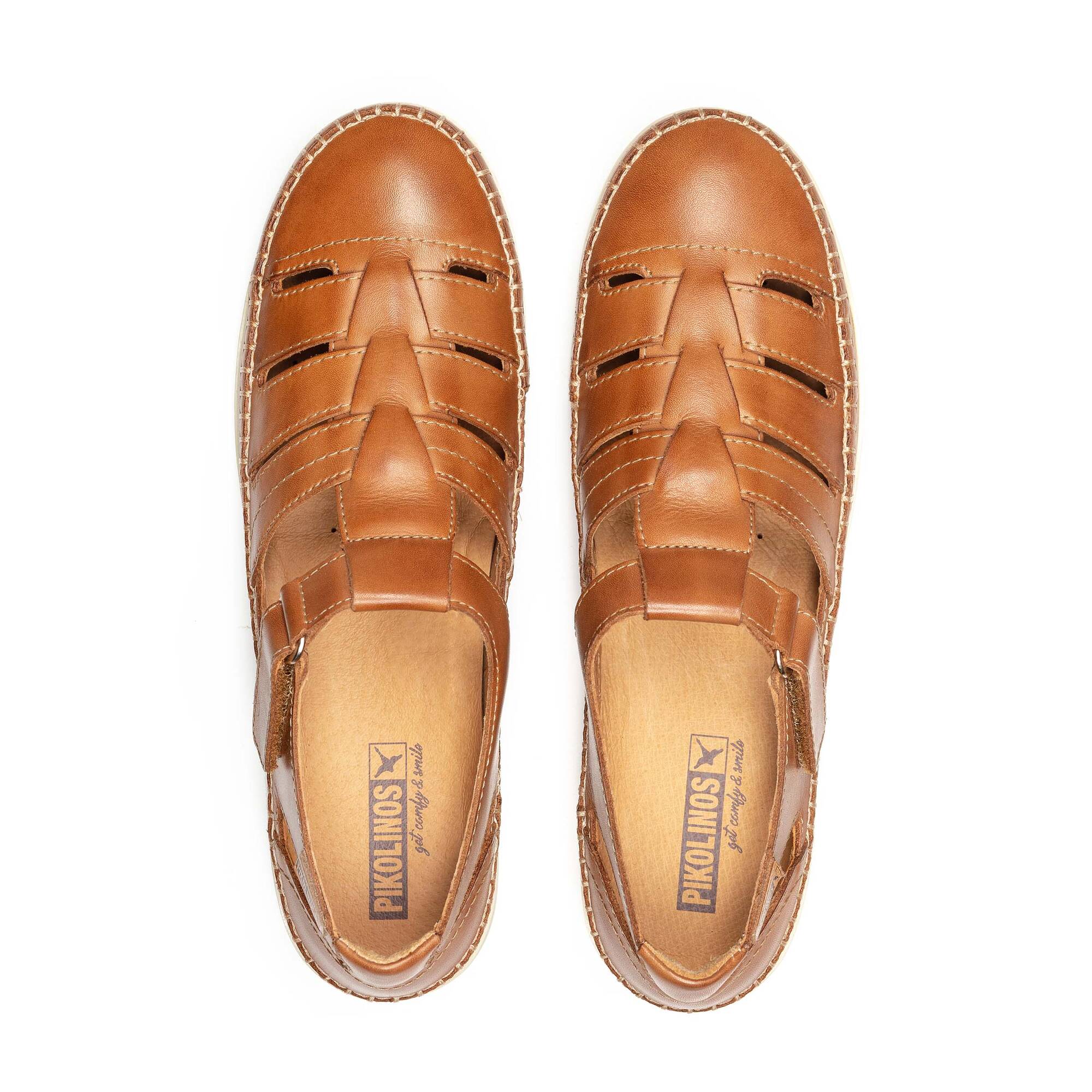 Sandalo semi aperto da donna 'Soller' - marrone