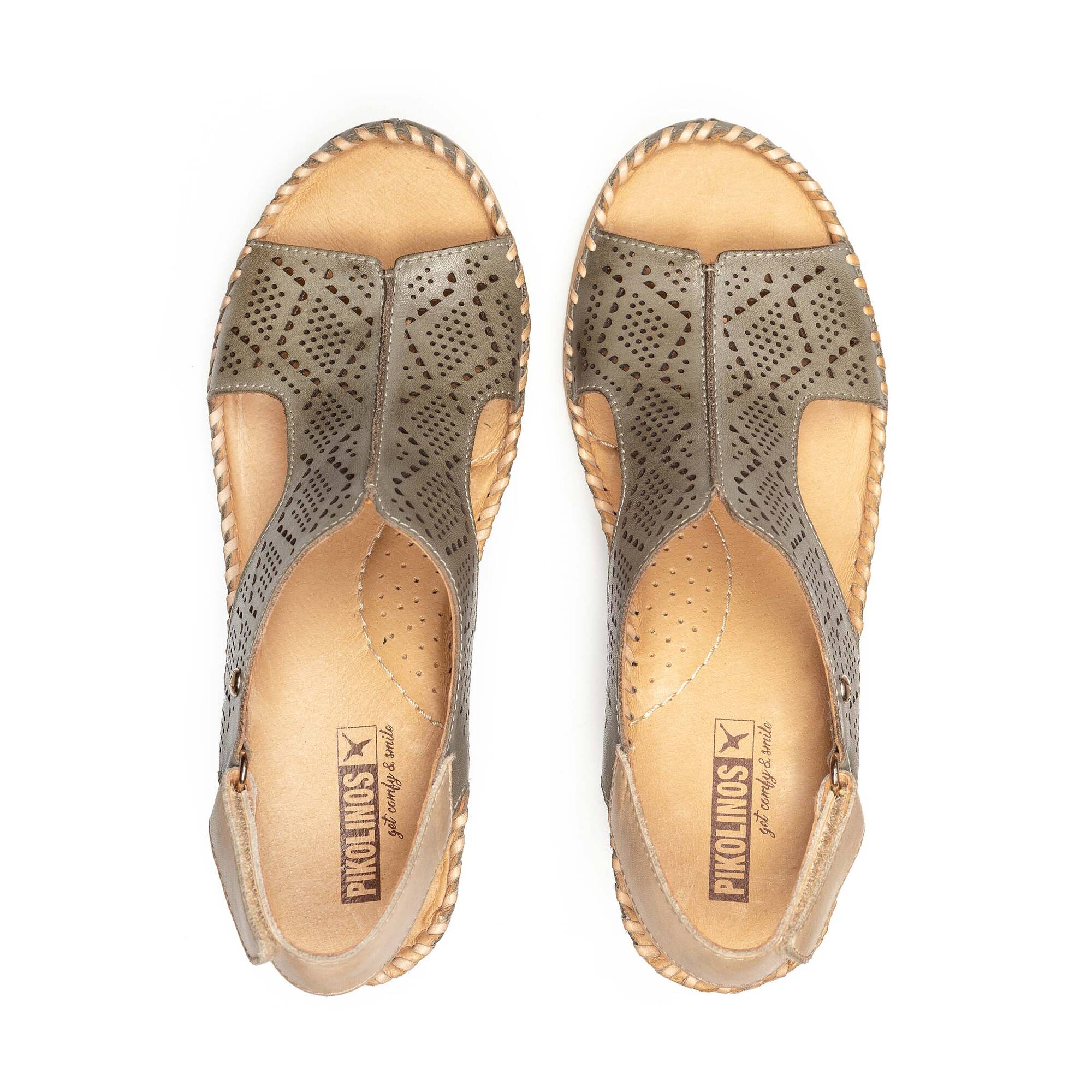 Damensandale 'Aguadulce' - Grün