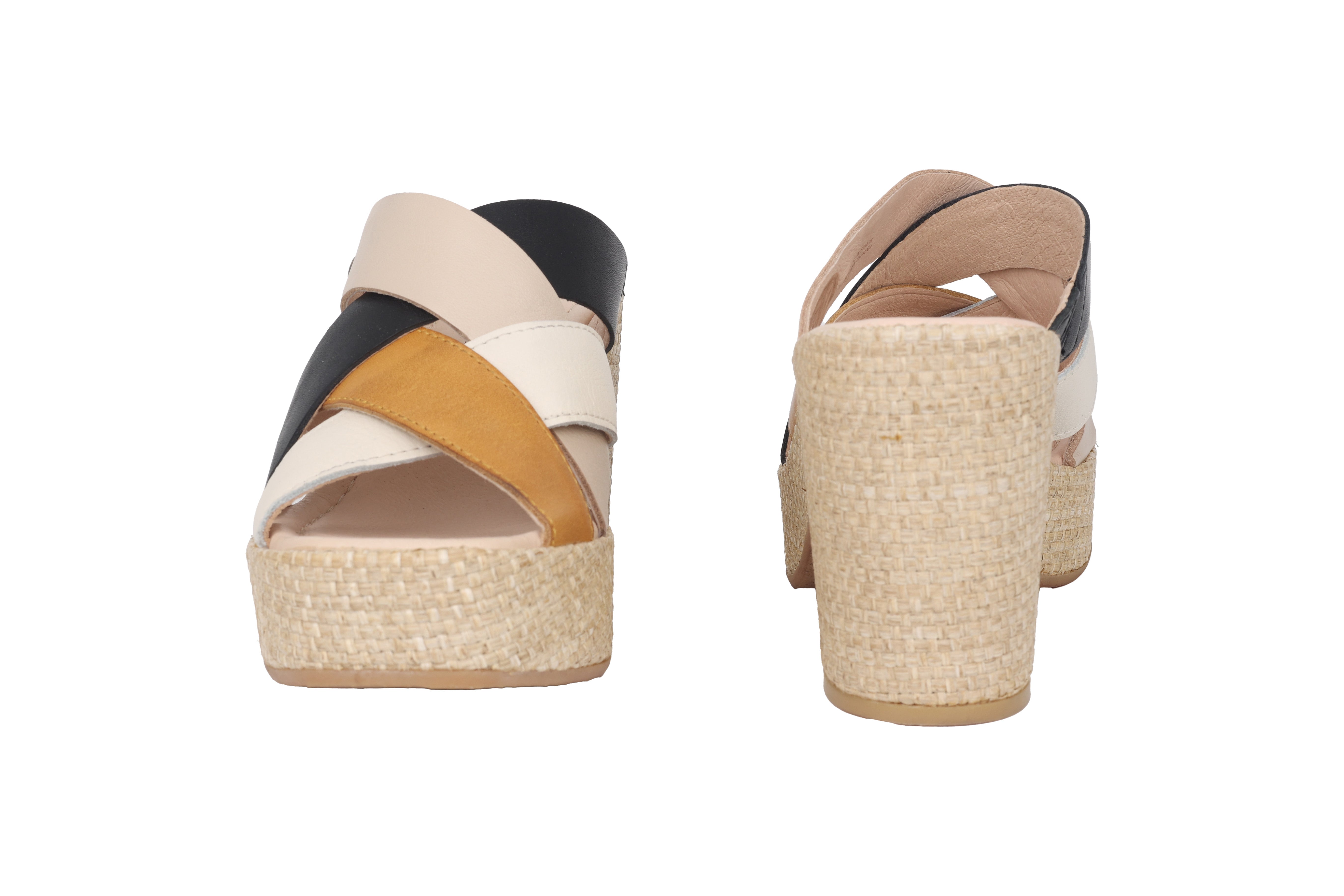 Damessandaal 'San Juan' - Veelkleurig