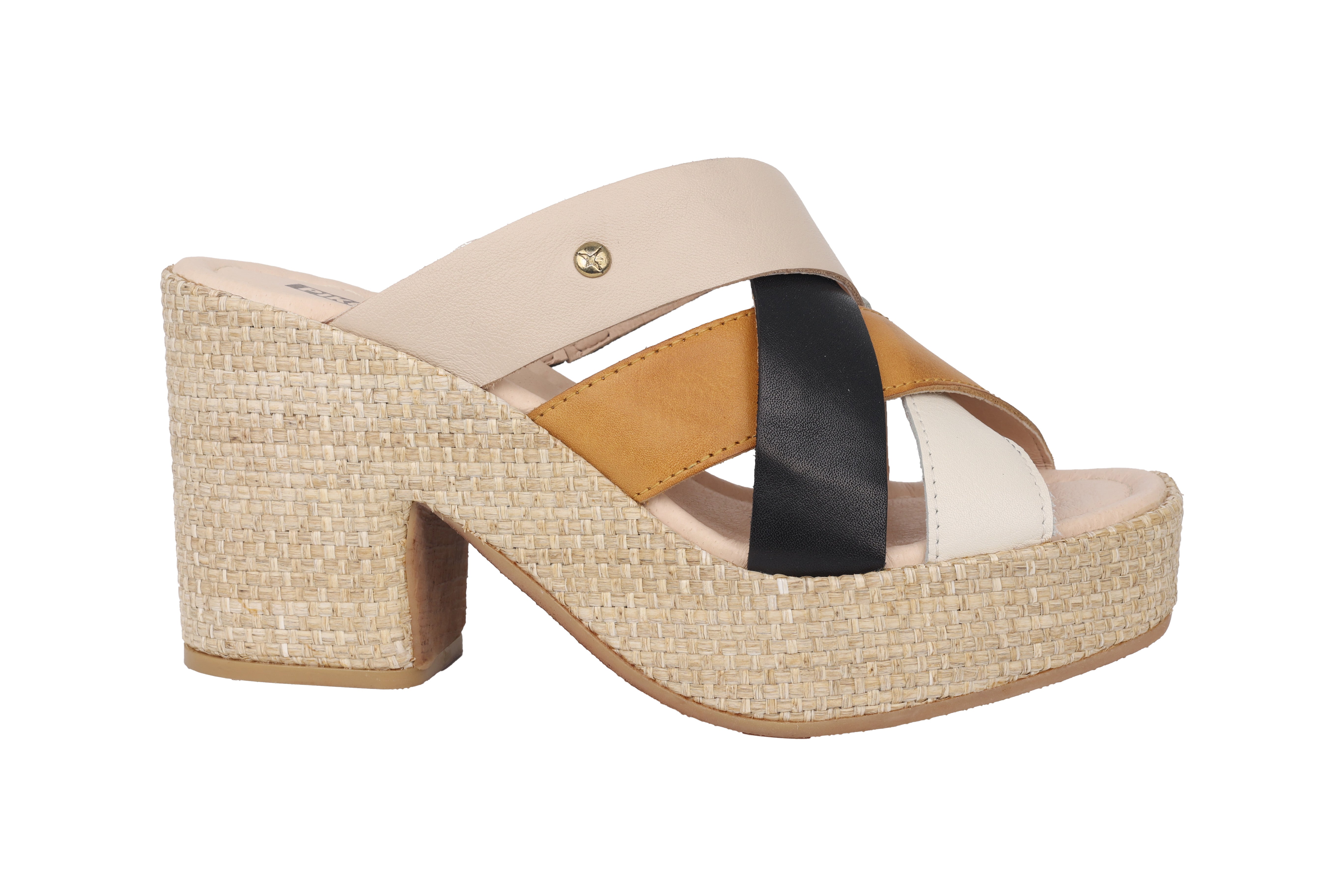 Damessandaal 'San Juan' - Veelkleurig