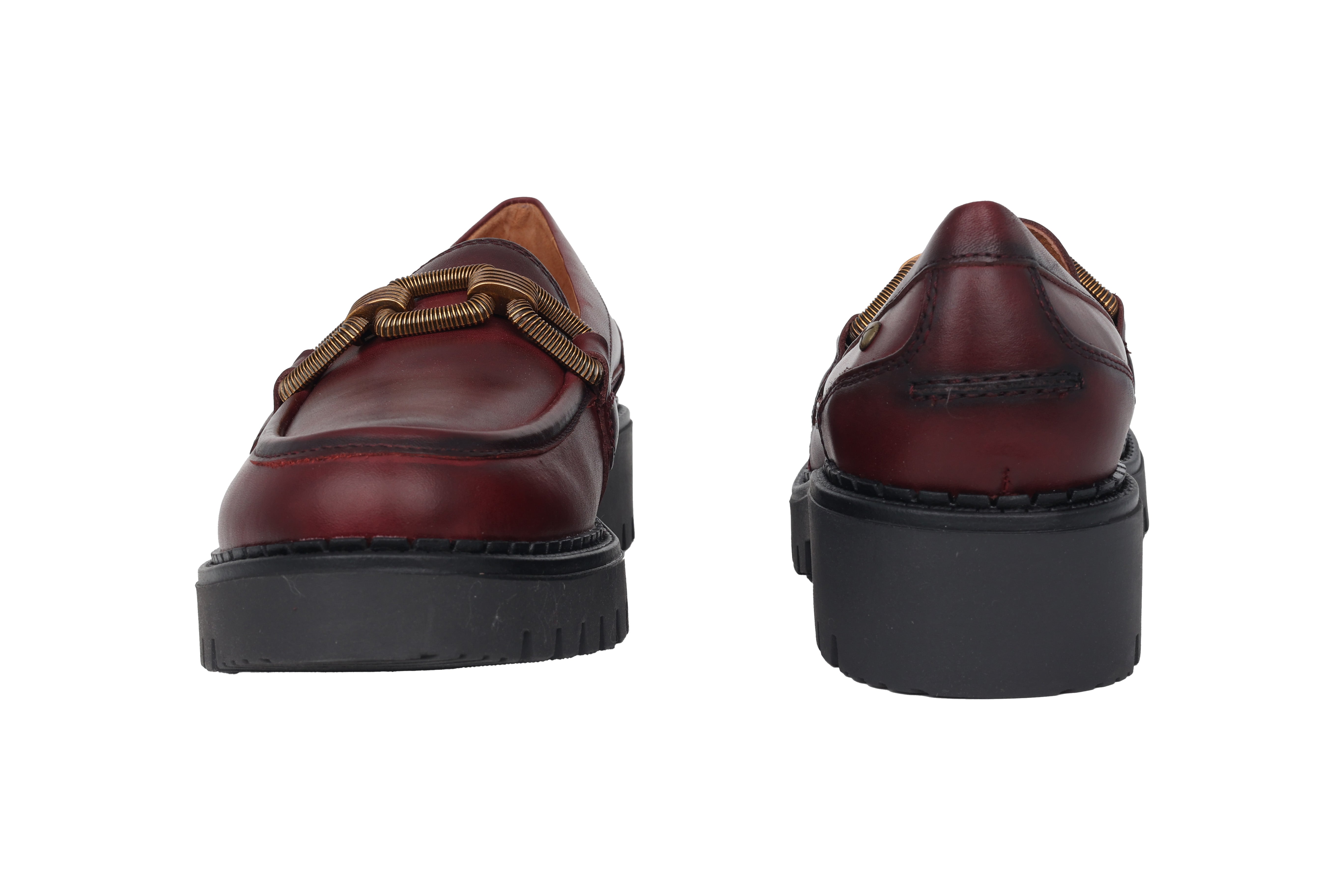 'Aviles' women's loafer - Red