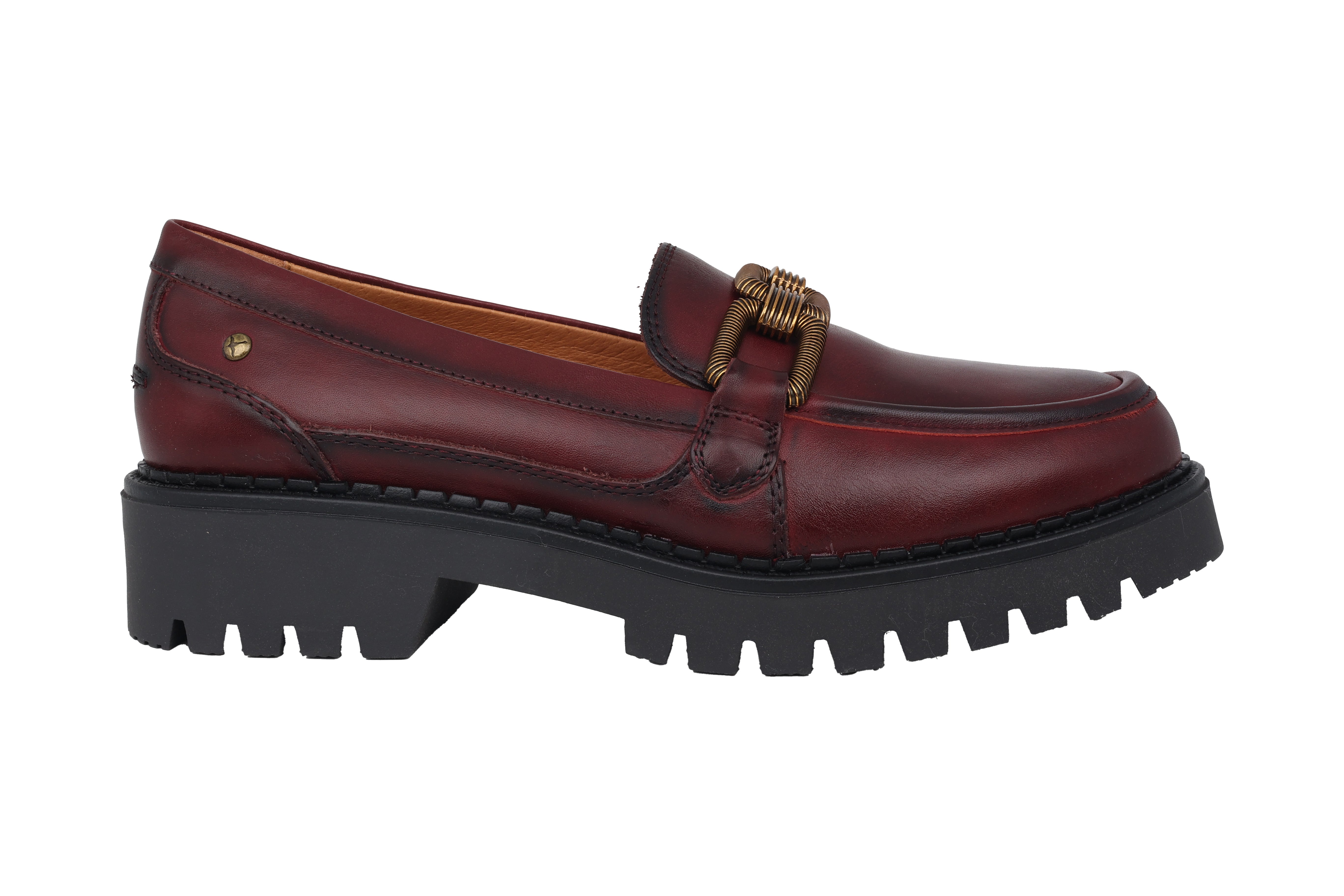 'Aviles' women's loafer - Red