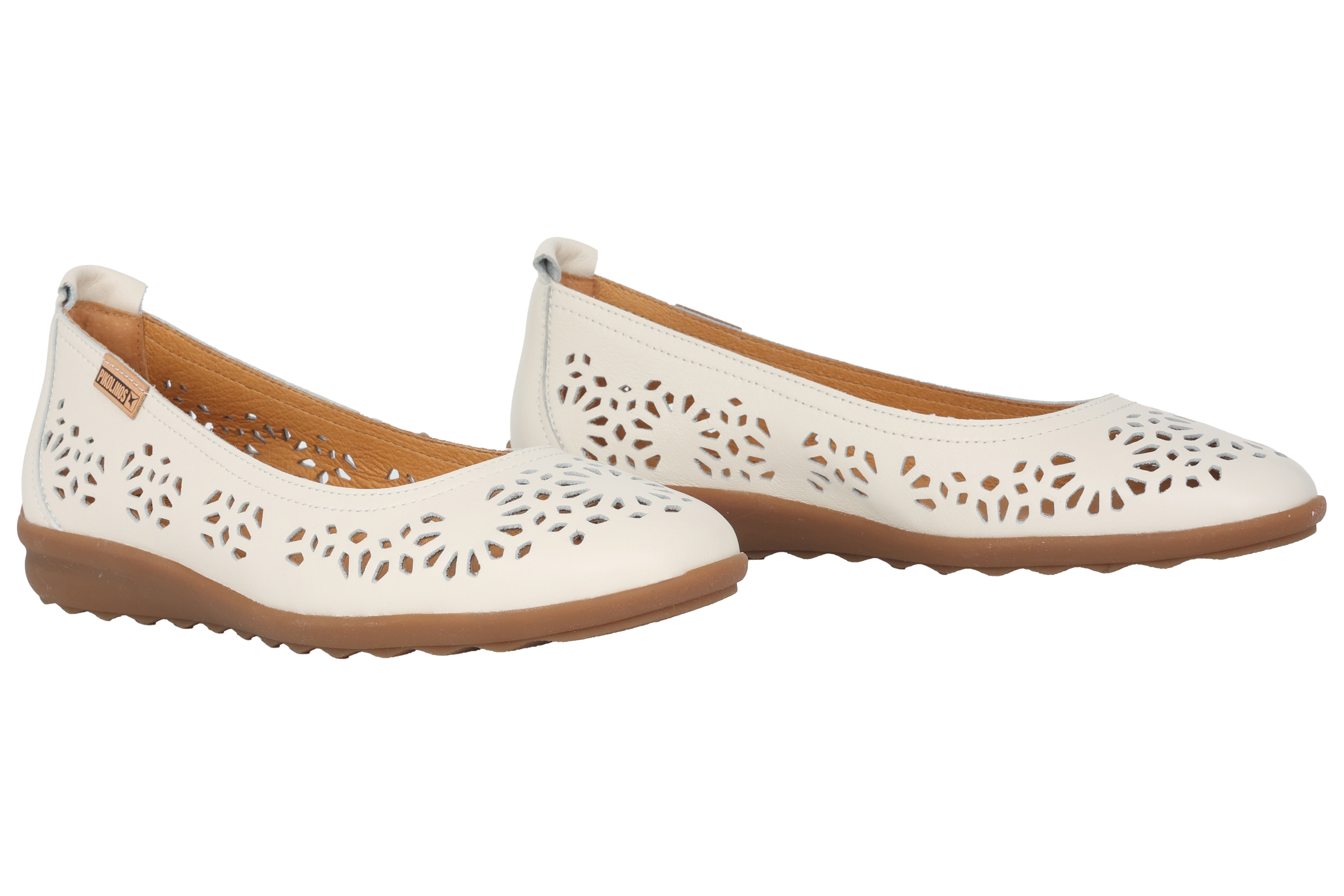 Damenballerina 'Alcoi' - gebrochenes Weiß