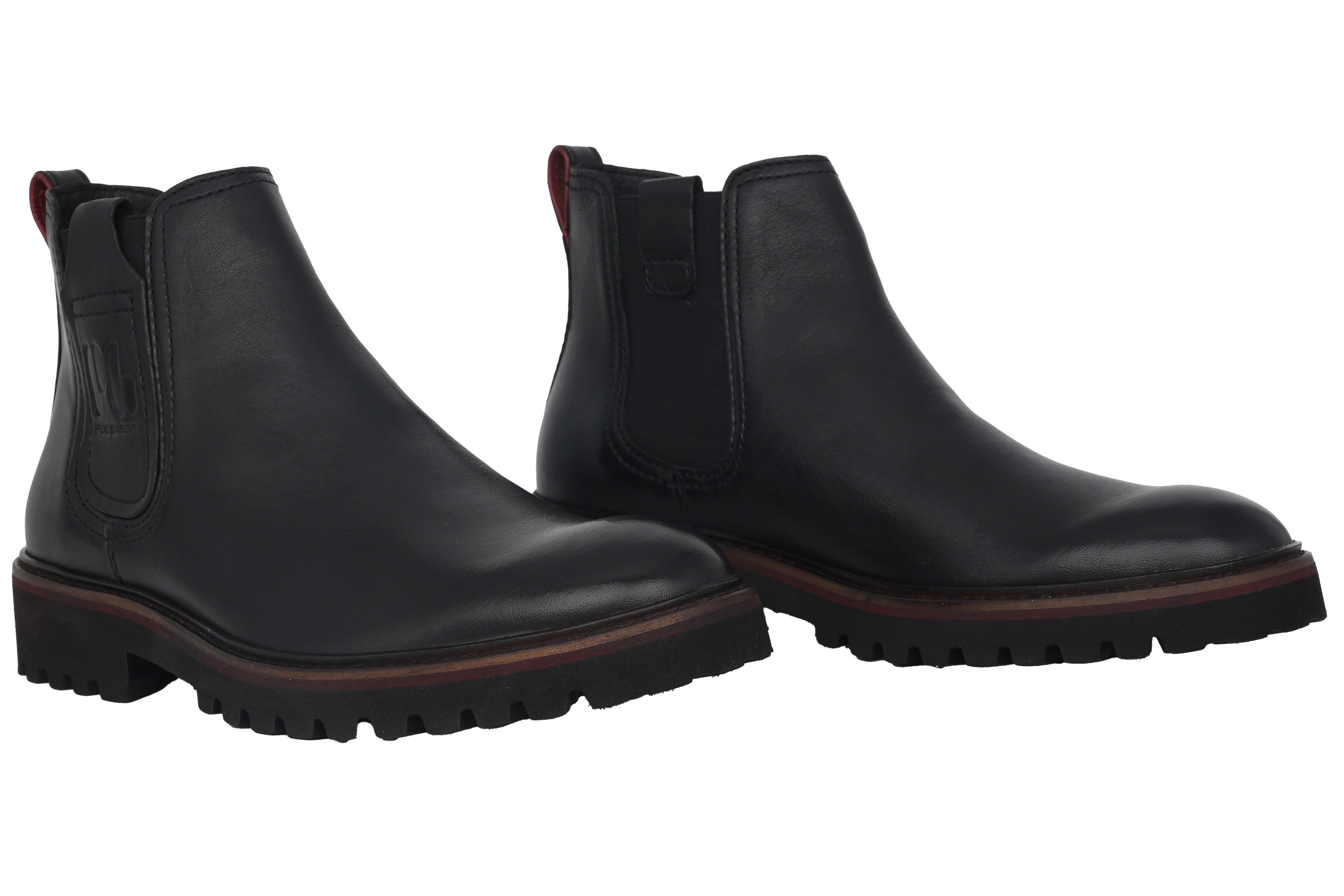 '0506.14.01' Bottine chelsea pour hommes - Noir