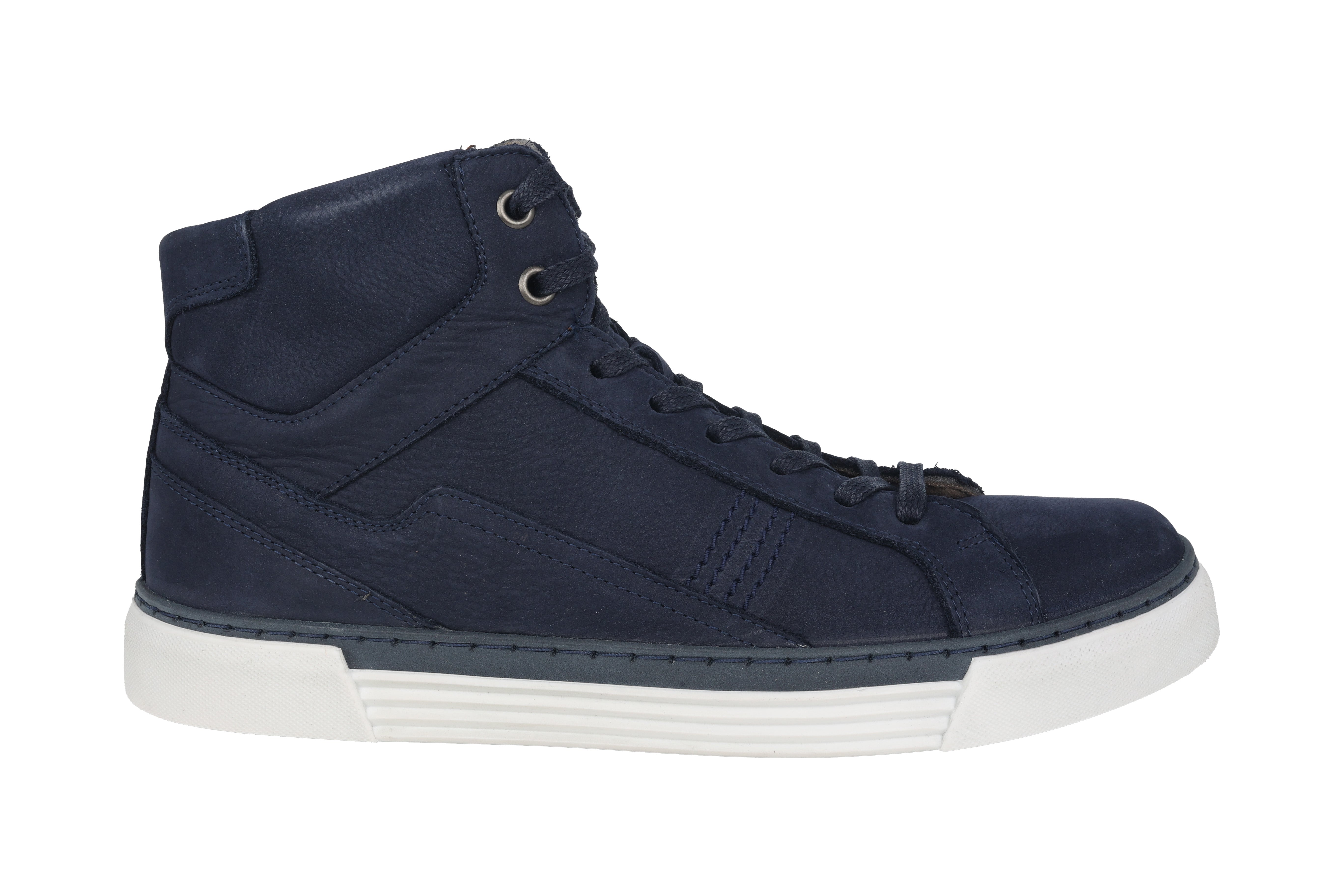 '0460.14.07' herensneakerlaars met veters - Blauw