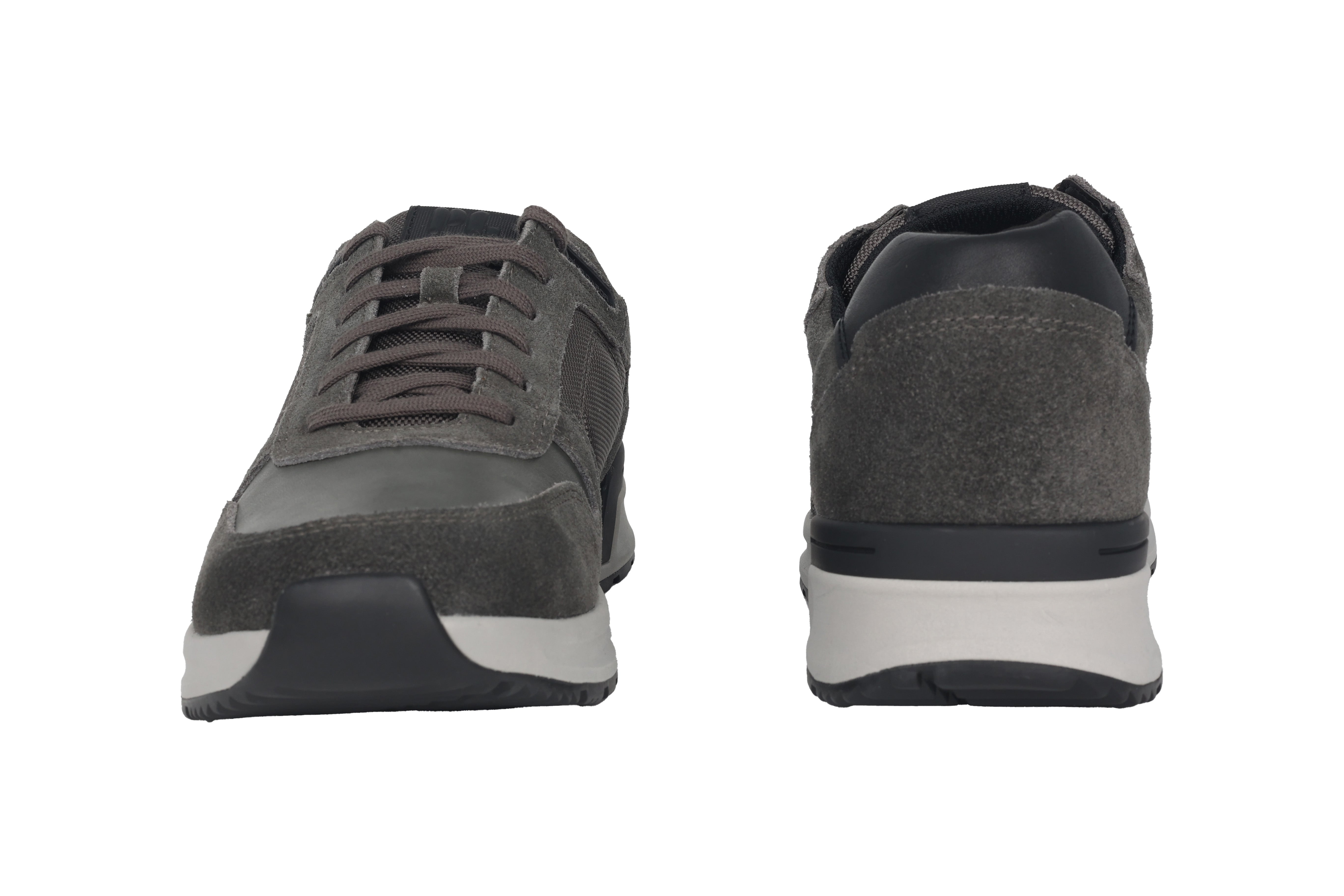 '1007.10.03' herresneaker med snøre - Grå