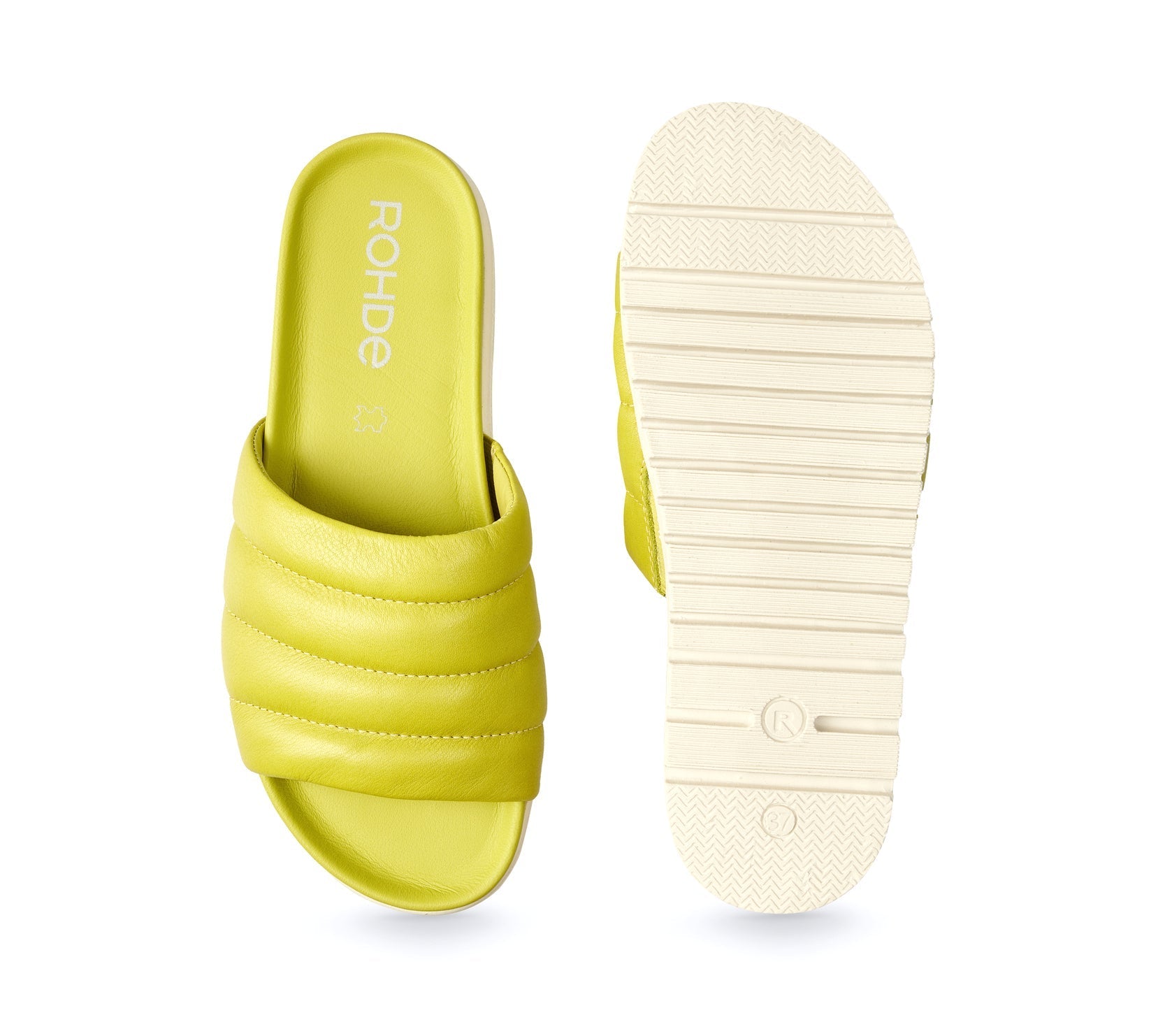 Dámské skluzavky 'Ponza' - zelené - ChaplinshoesDámské skluzavky 'Ponza' - zelenéRohde