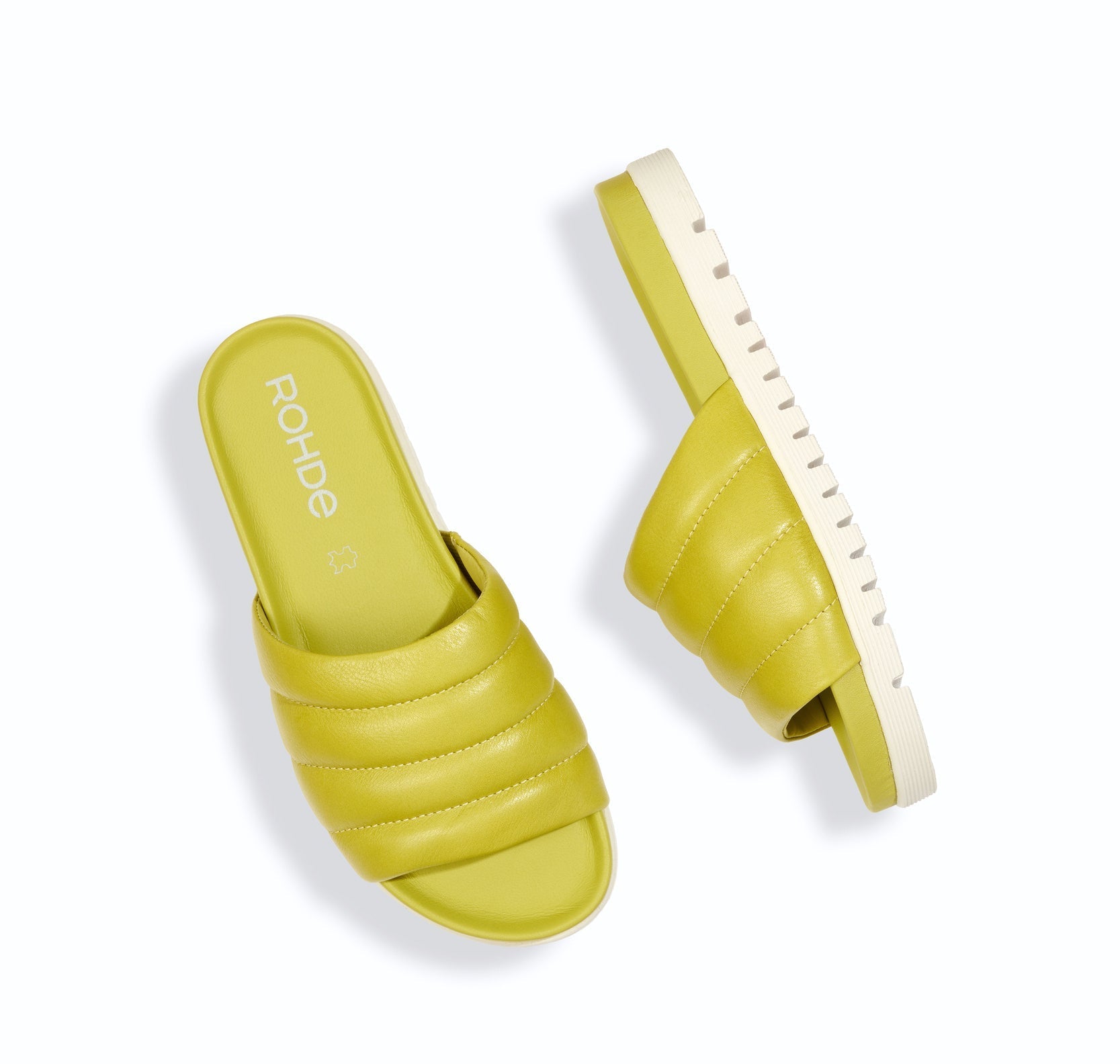 Dámské skluzavky 'Ponza' - zelené - ChaplinshoesDámské skluzavky 'Ponza' - zelenéRohde