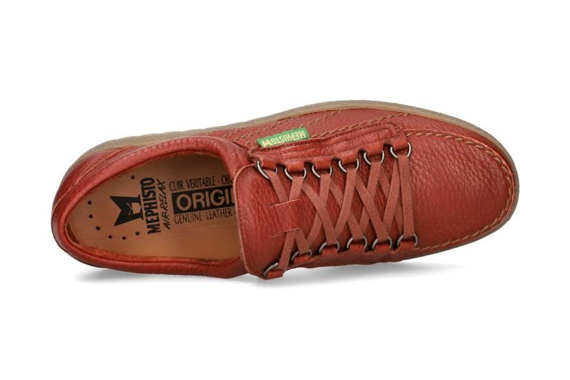 Zapato con cordones para hombre 'Rainbow - mephisto originals' - Rojo - ChaplinshoesZapato con cordones para hombre 'Rainbow - mephisto originals' - RojoMephisto