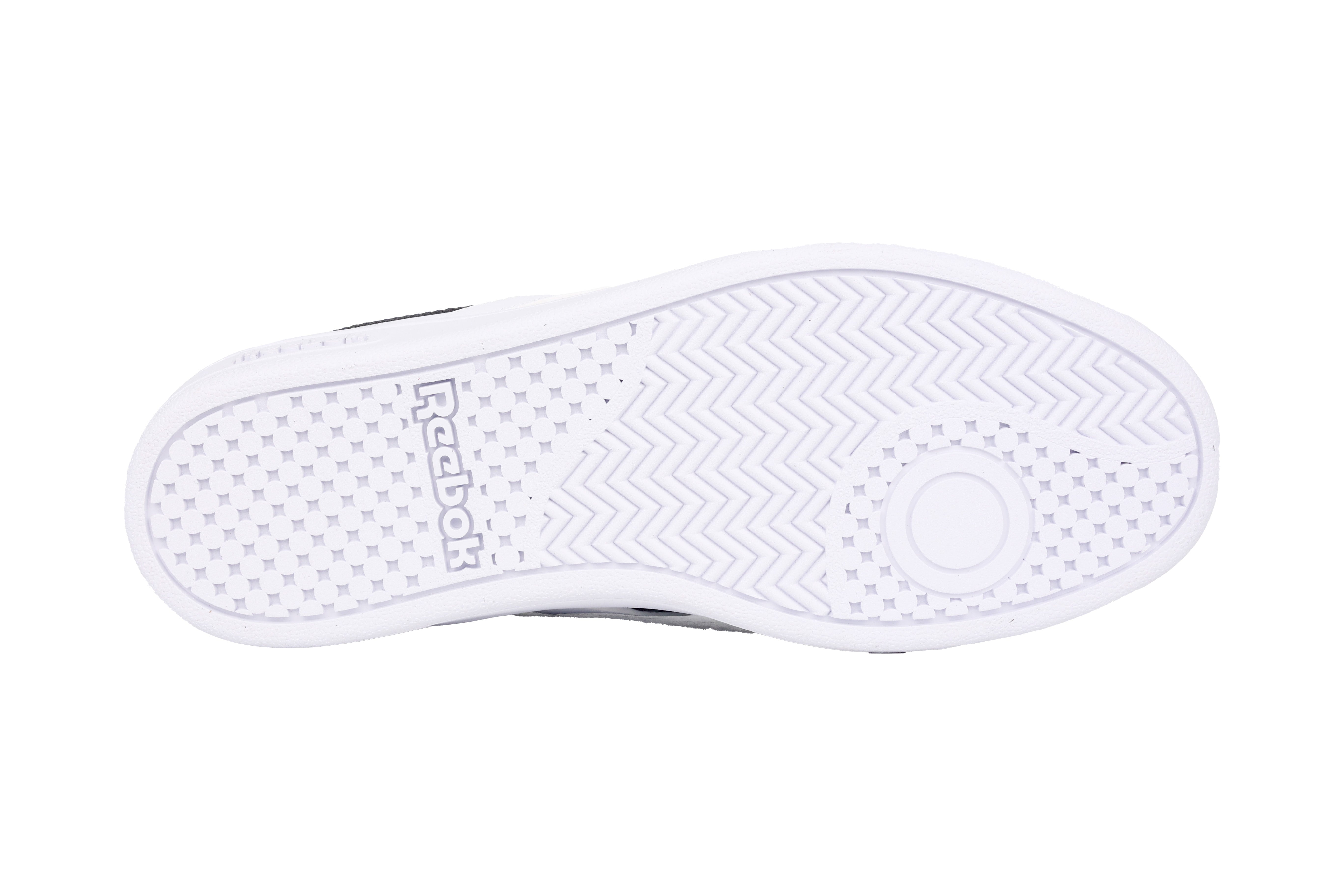 Herensneaker met veters 'Court Retro' - Wit