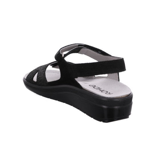 Sandalia mujer 'Rivella' - Negro - ChaplinshoesSandalia de mujer 'Rivella' - NegroRohde