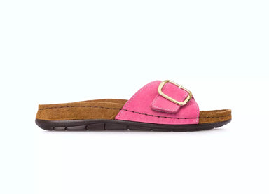 'Rodigo - D' dames slide sandaal - roze - Chaplinshoes'Rodigo - D' dames slide sandaal - rozeRohde