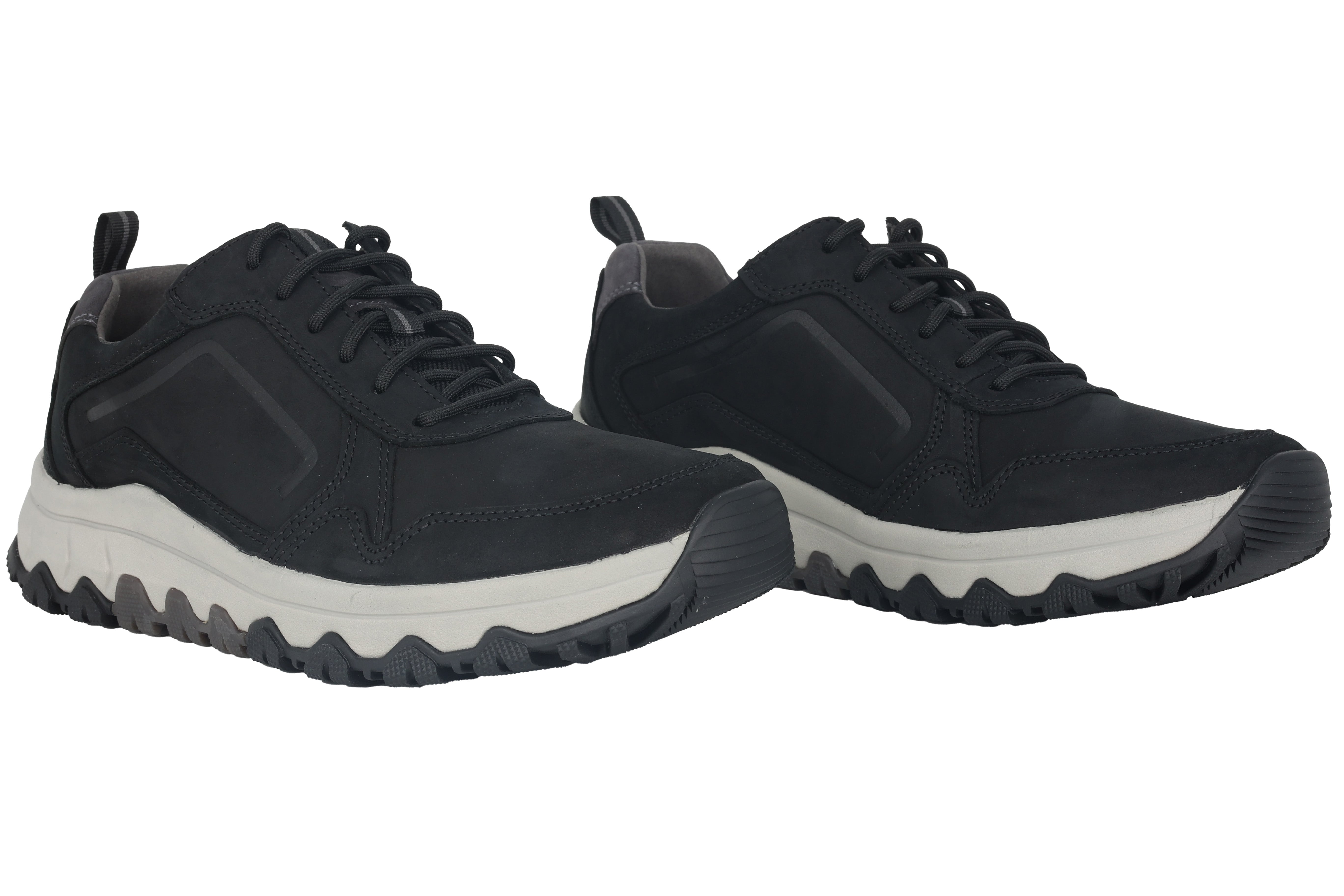 '8005.10.01' Zapatilla deportiva con cordones para caminar para hombre - negro