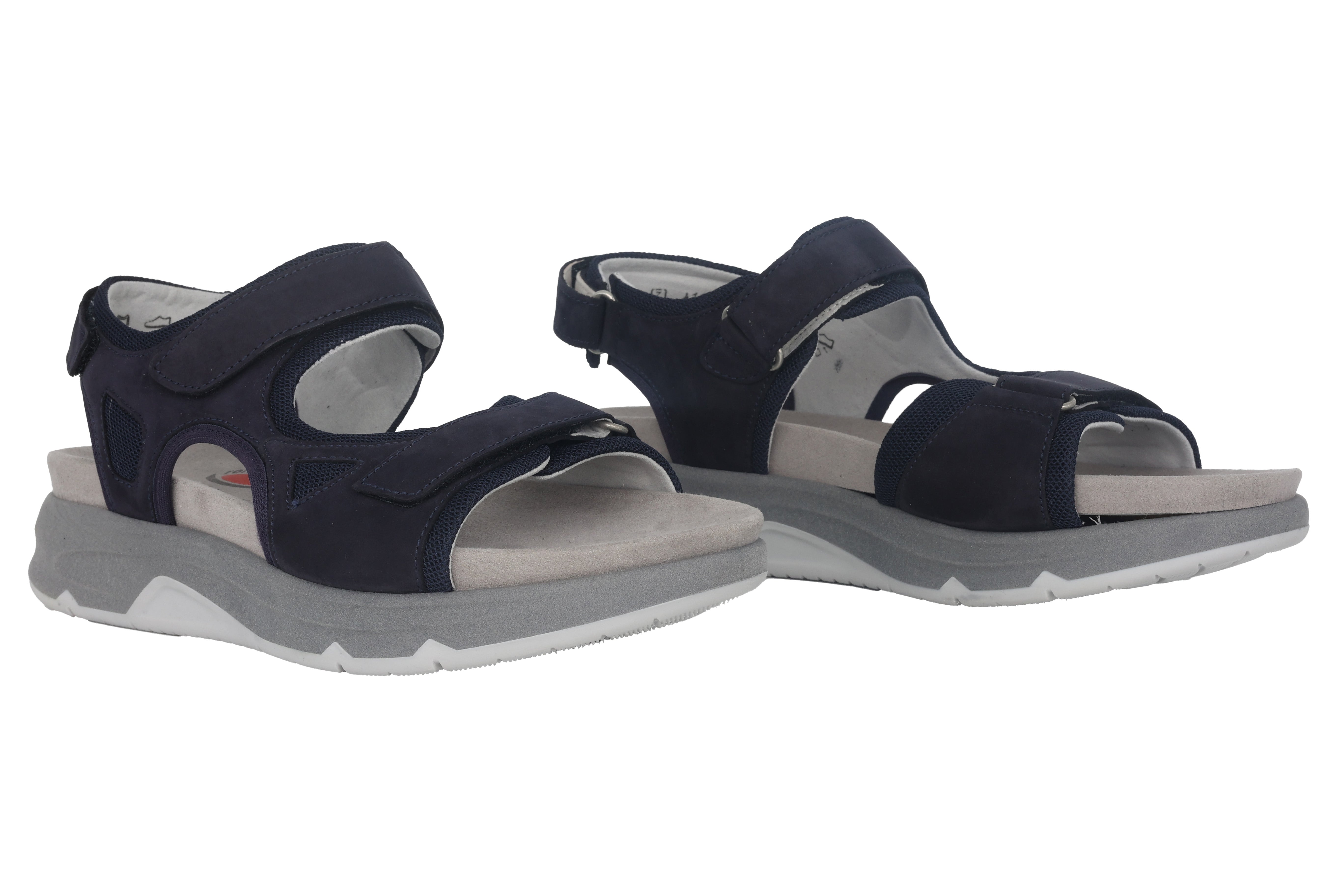 '86.889.46' women's rolling sandal - blue