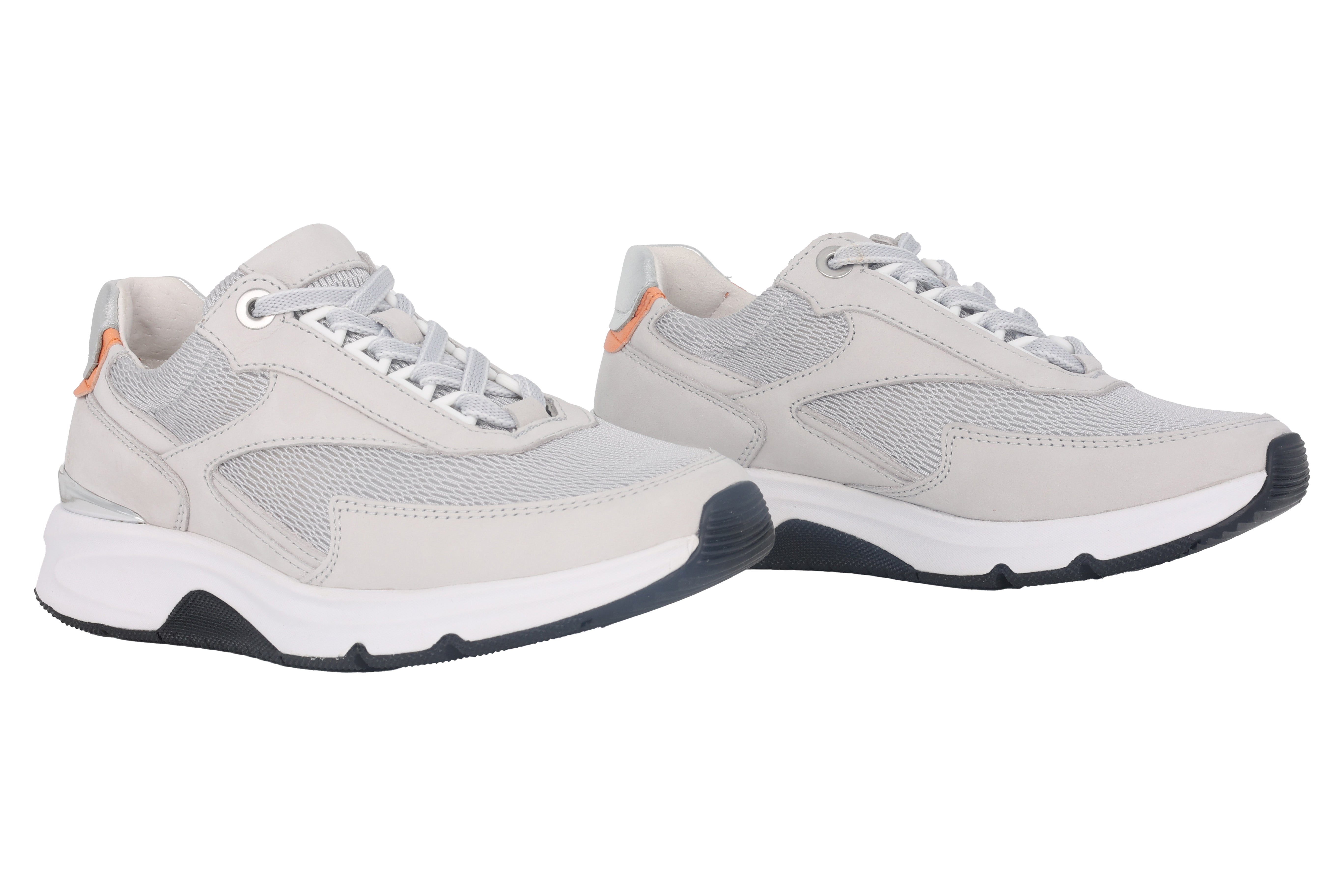 '26.895.40' lopende hardloopsneaker voor dames - grijsbeige