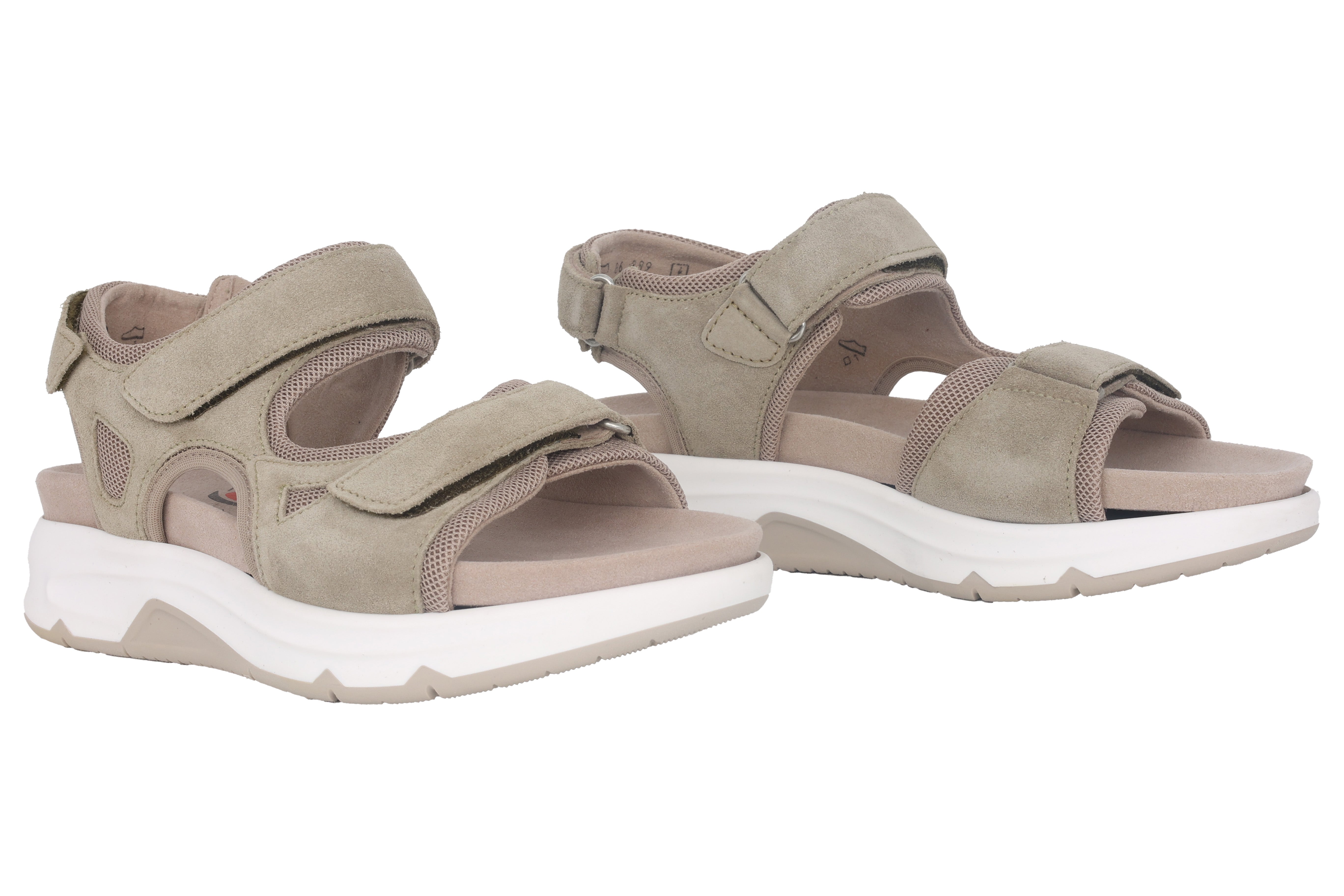 '86.889.34' sandalia con ruedas para mujer - verde