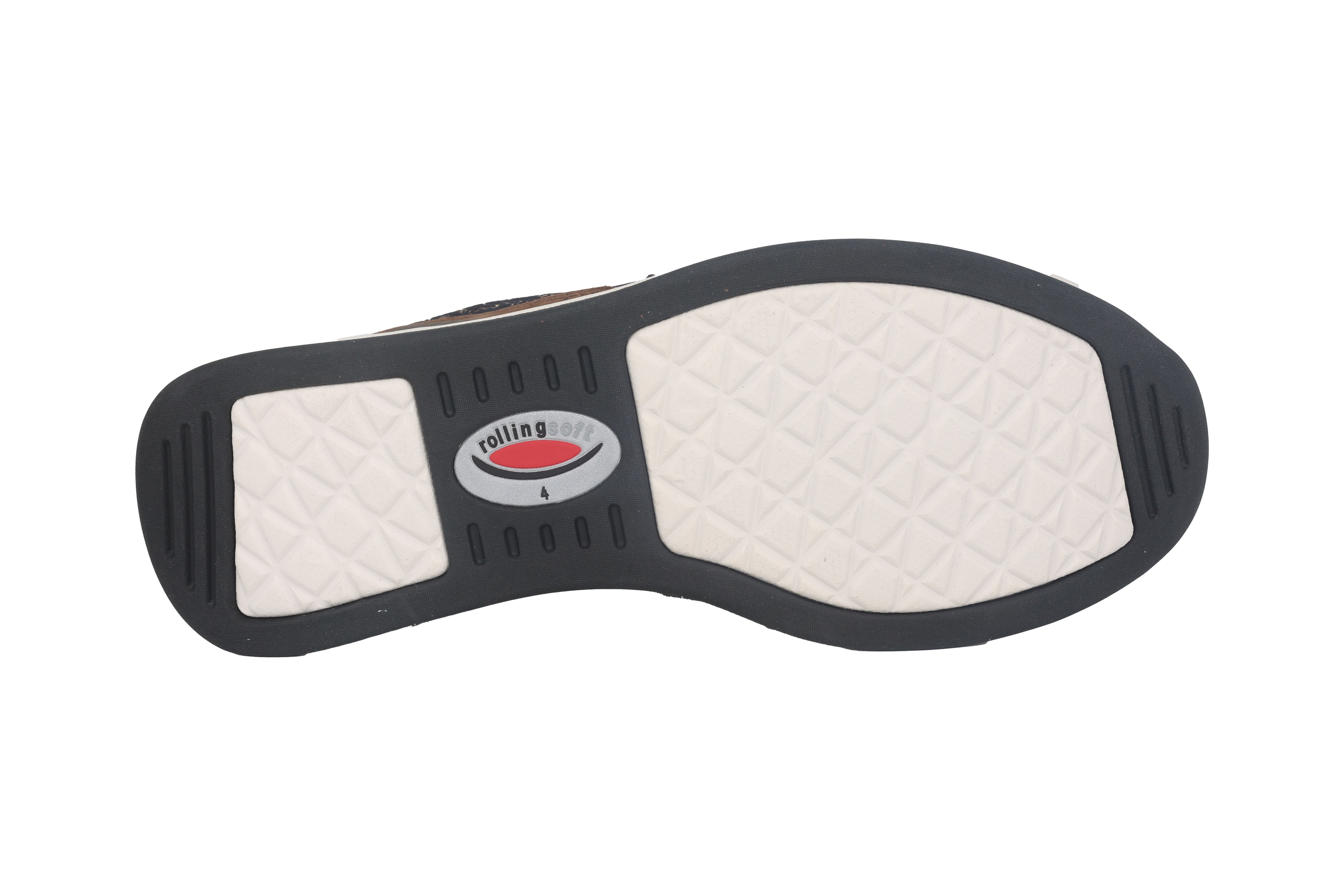 '96.955.81' rollende damessneaker - Bruin