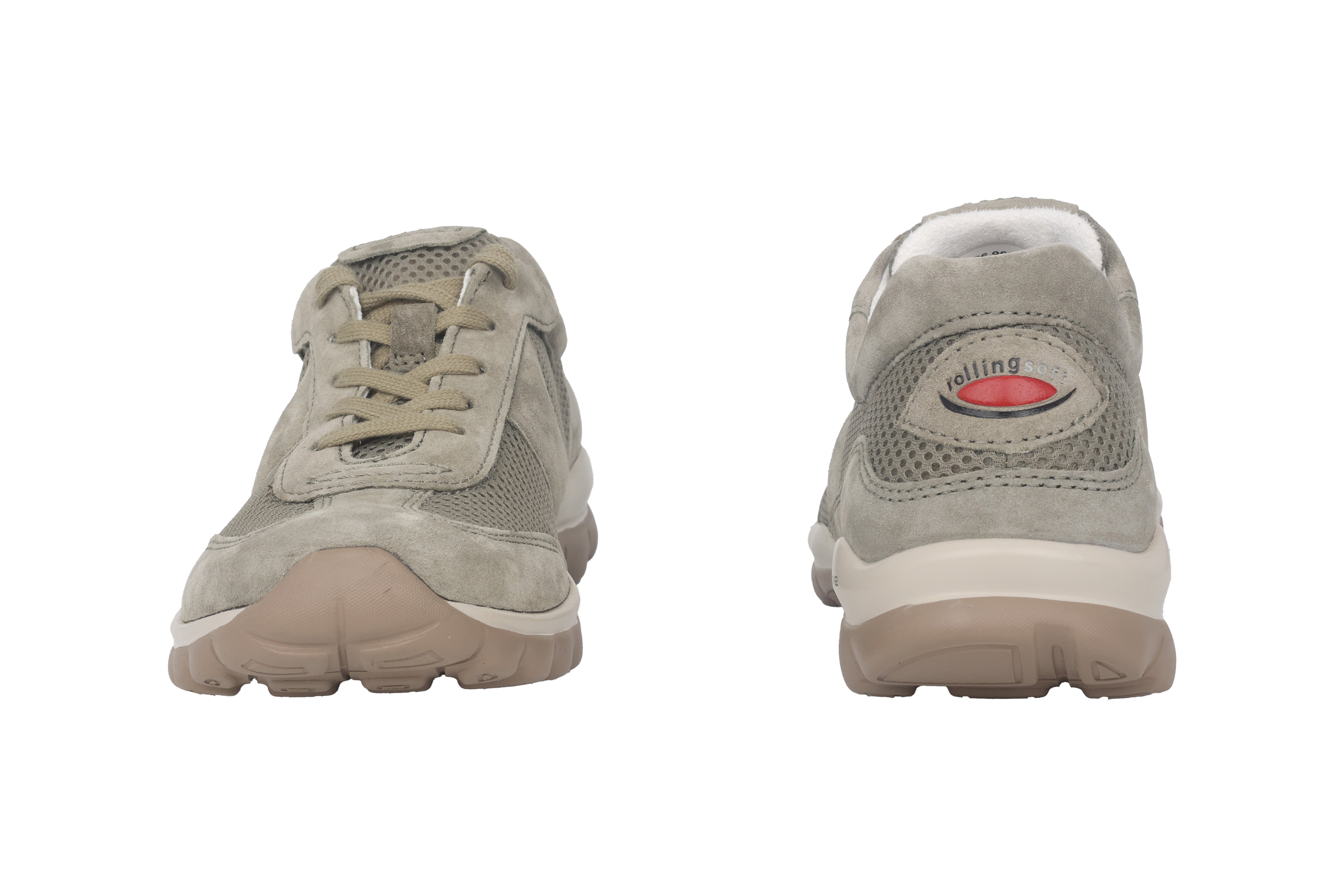 Scarpe da passeggio traforate da donna '86.966.34' - verde