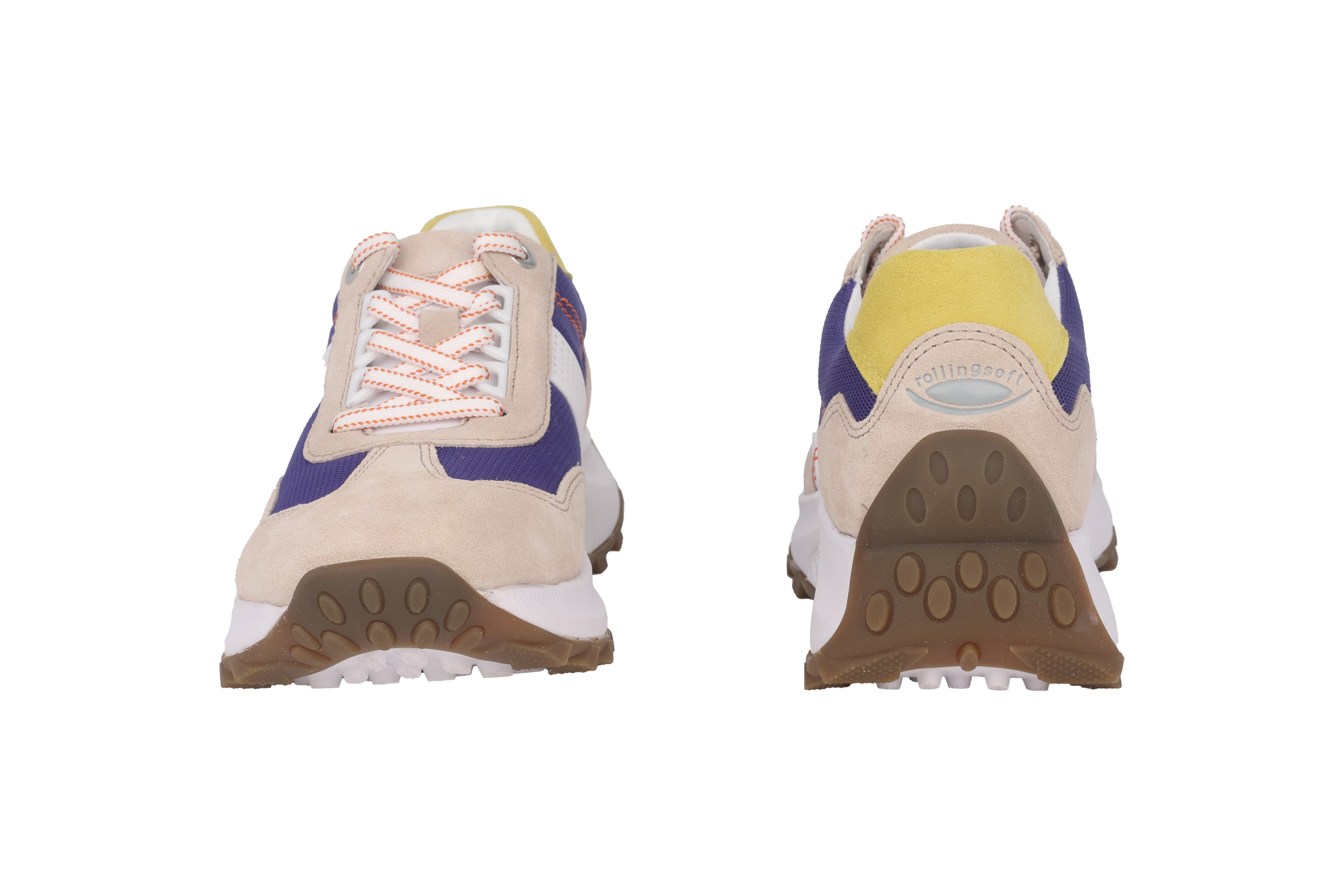 '26.914.33' women's walking rolling sneaker - Beige mix