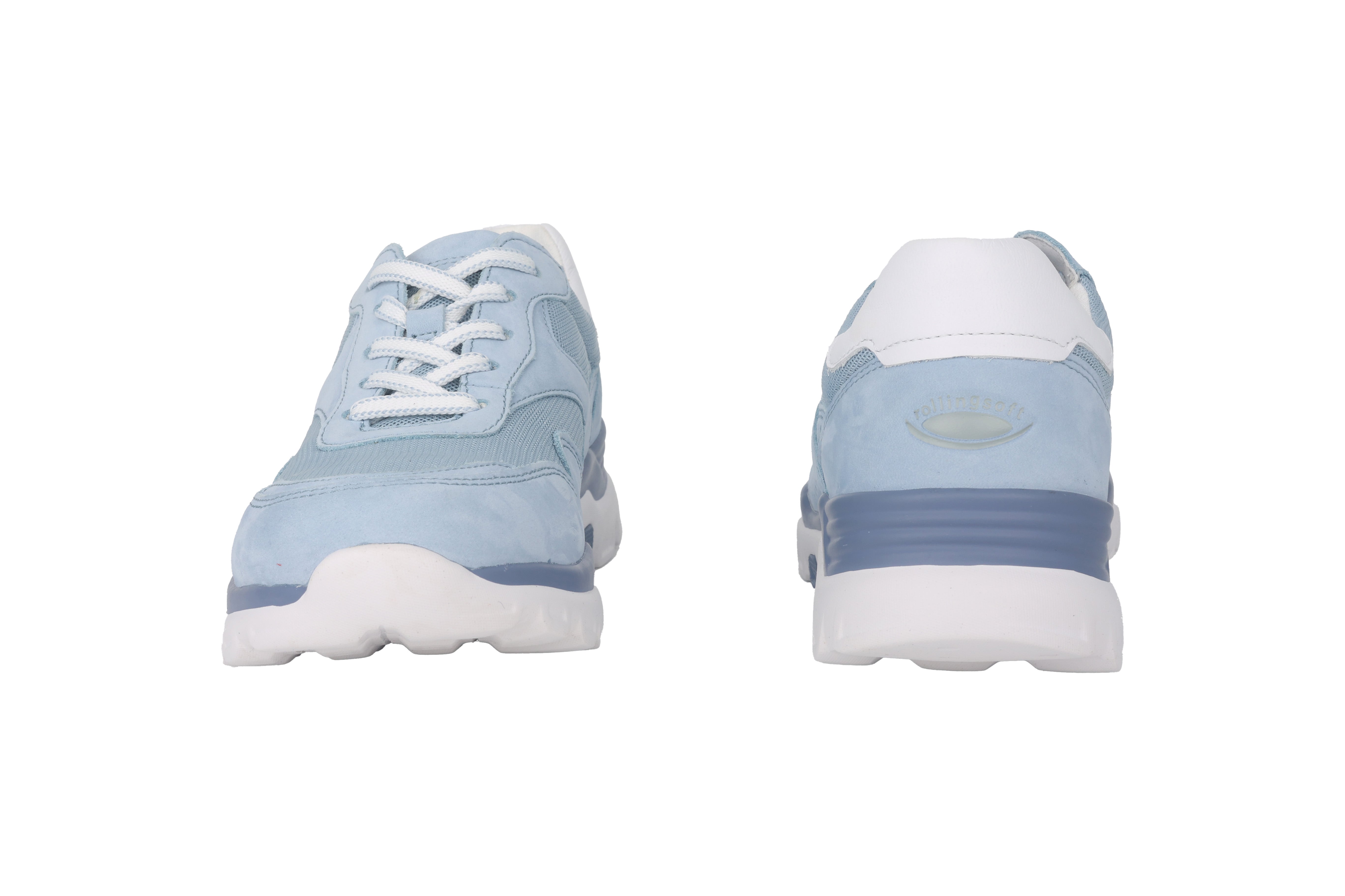 '86.986.16' women's walking rolling lace-up shoe - Blue