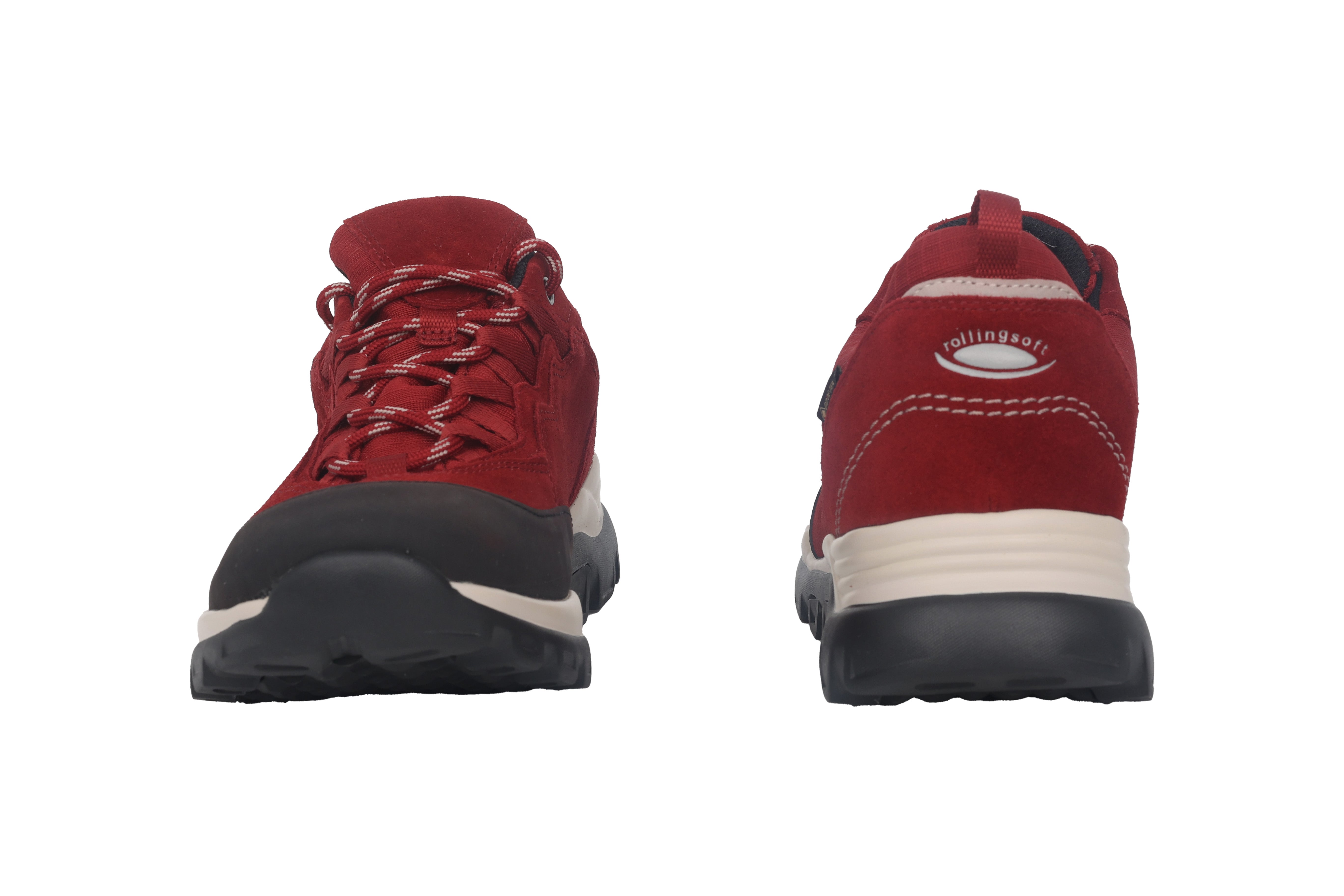 Sneaker da passeggio impermeabile da donna '96.927.38' - Rossa