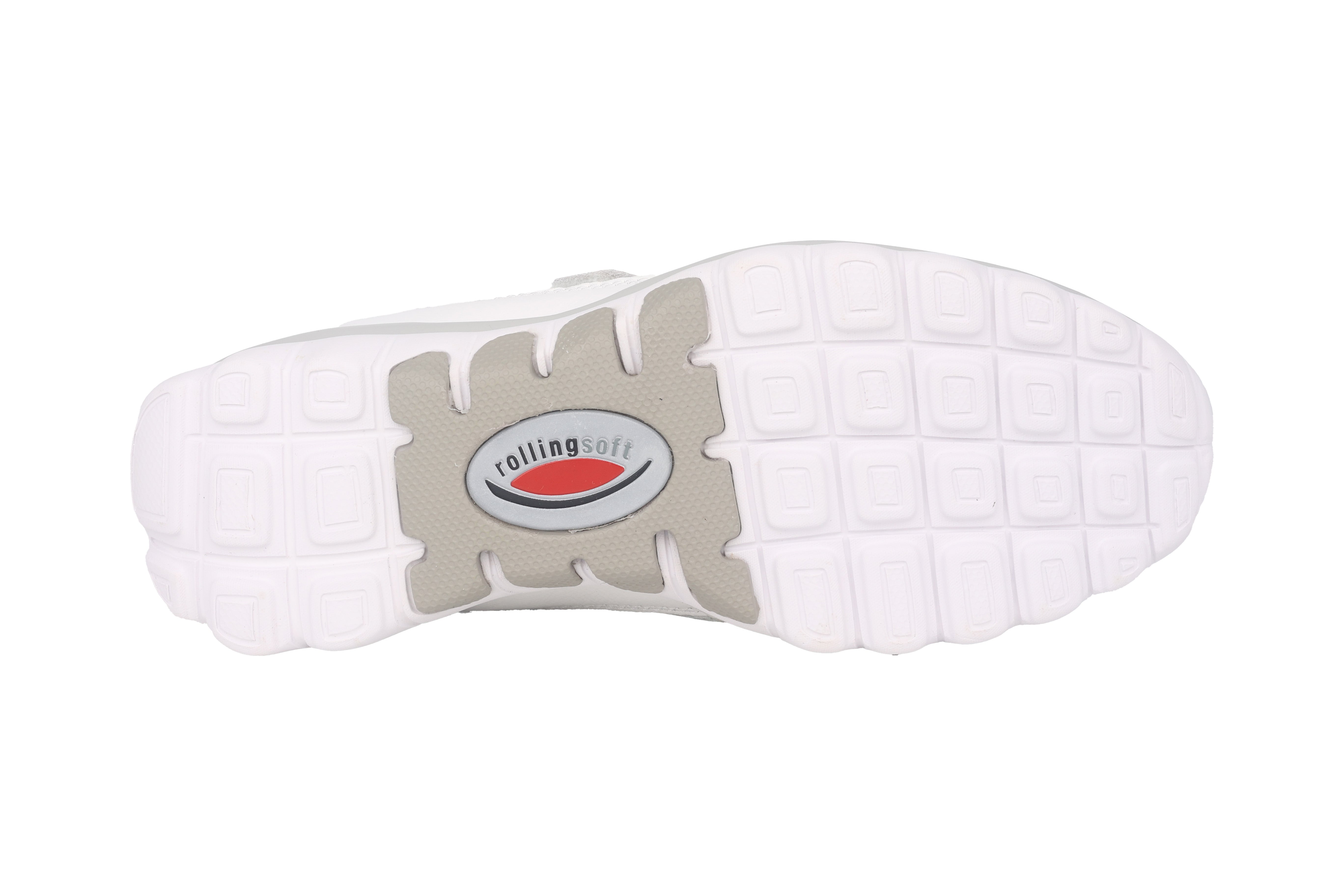 '26.962.50' women's walking rolling strap shoe - white