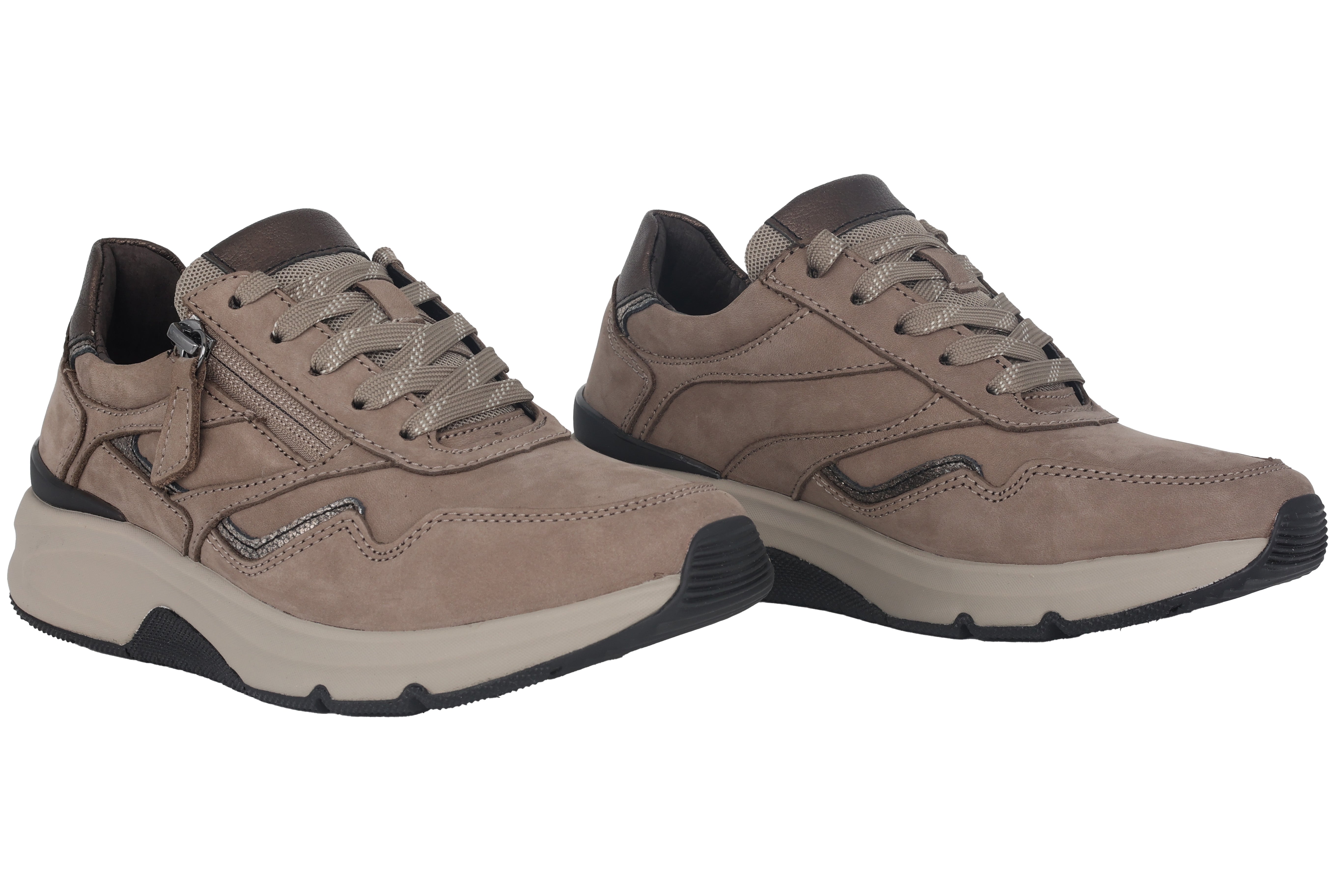 '56.896.42' zapatilla deportiva con ruedas para mujer - beige