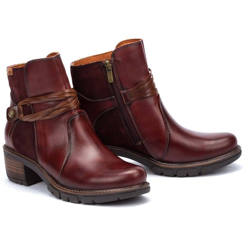 'San Sebastia' women's ankle boot - Red - Chaplinshoes'San Sebastia' women's ankle boot - RedPikolinos