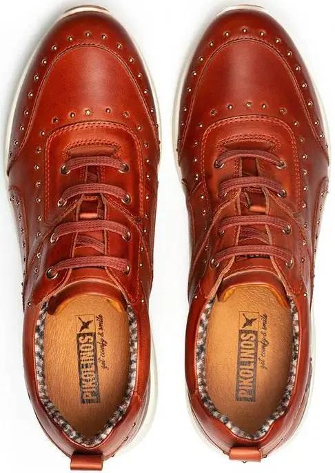 Damessneaker 'Sella' - Rood - Chaplinshoes'Sella' damessneaker - RoodPikolinos