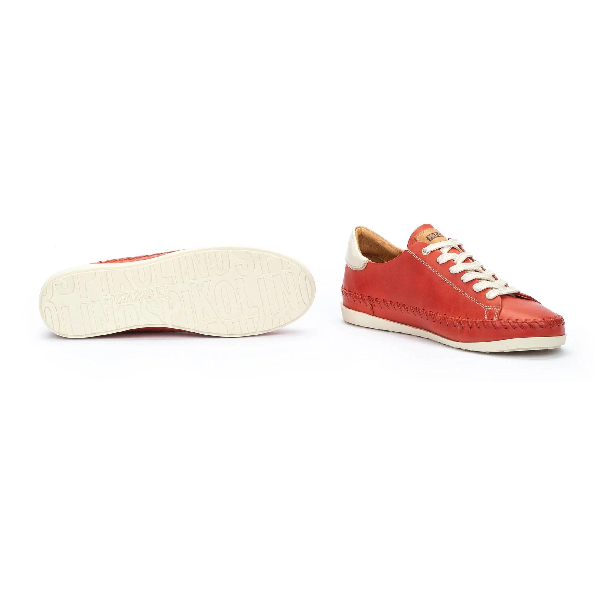 Damessneaker 'Soller' - rood - ChaplinshoesDamessneaker 'Soller' - roodPikolinos