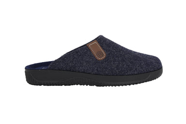 'Soltau - H' herenslipper met brede pasvorm (H) - Blauw - Chaplinshoes'Soltau - H' herenslipper met brede pasvorm (H) - BlueRohde