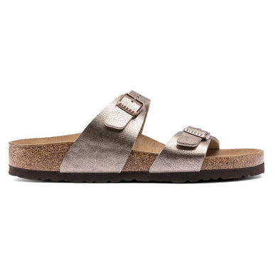 Damessandaal 'Sydney BS' - Taupe lak - Chaplinshoes'Sydney BS' damesslipper - Taupe lakBirkenstock