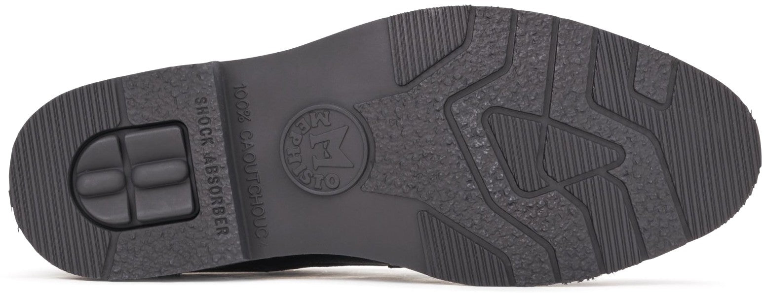 'TARIK' heren Goodyear handgemaakte geklede veterschoen - Zwart - Chaplinshoes'TARIK' Goodyear handgemaakte geklede veterschoen voor heren - Zwart Mephisto