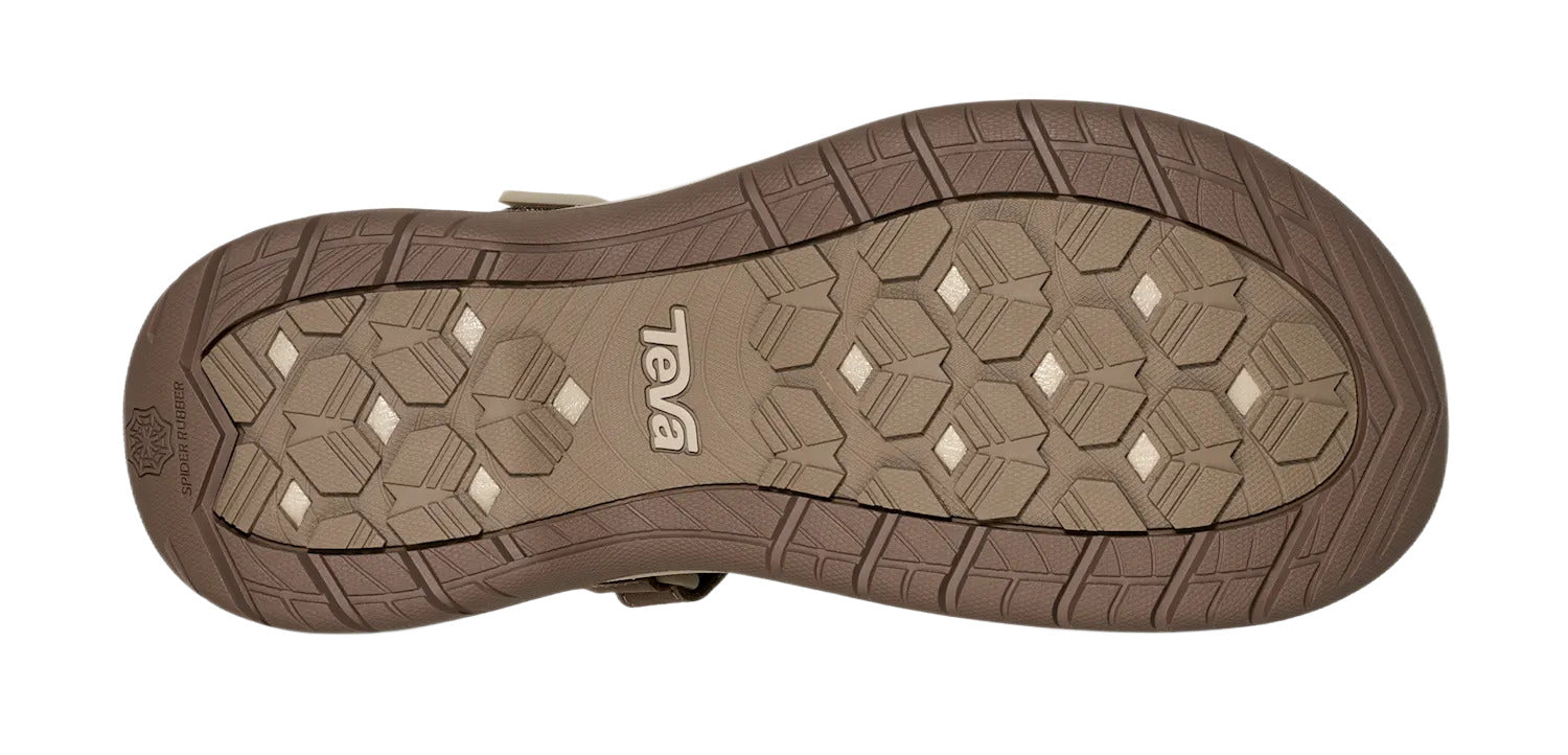 'Tirra Sport Leather' damesandal - brun