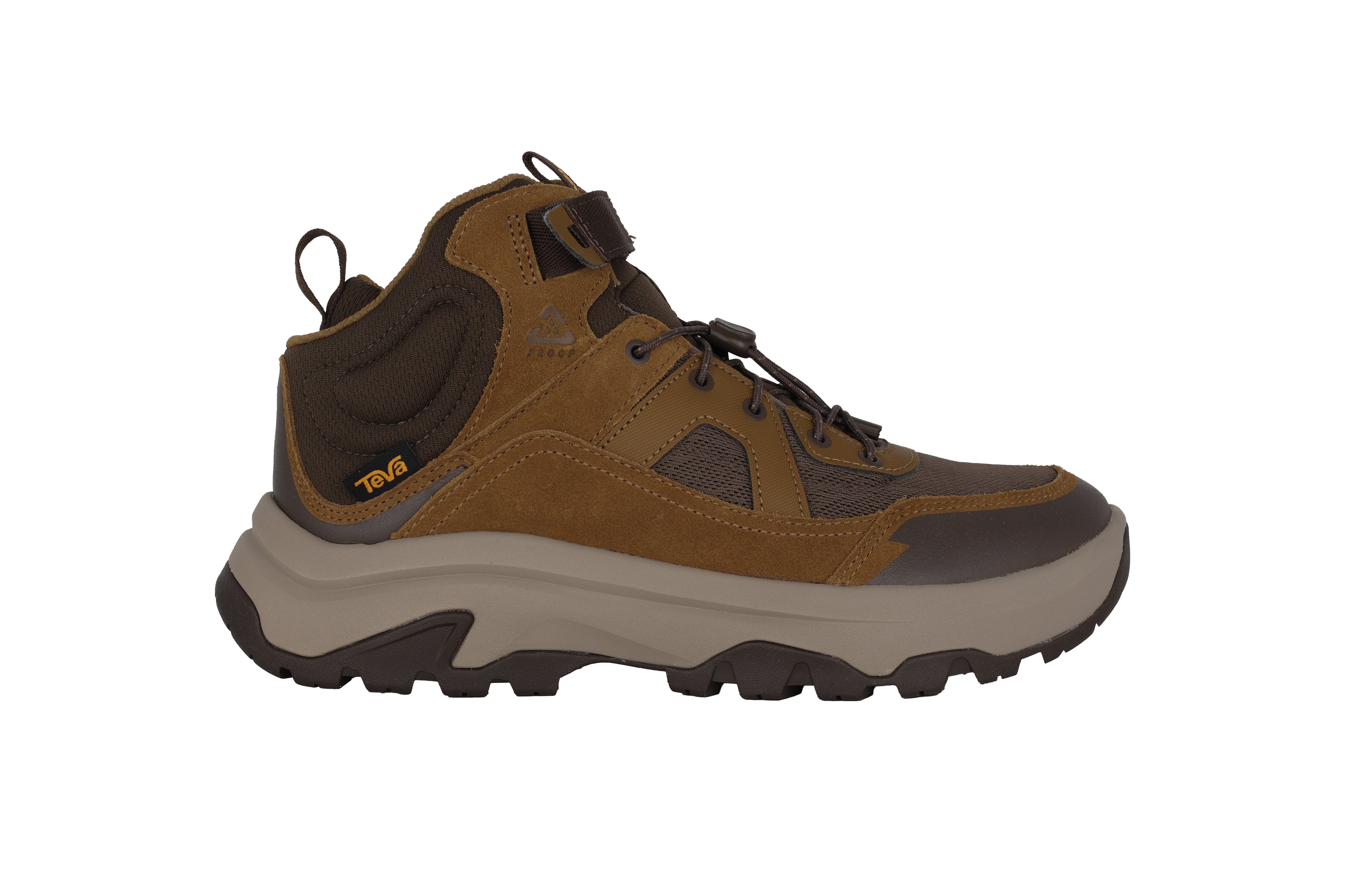'Hurricane Daybreaker Mid' men's waterproof ankle boot - brown