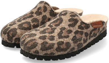 Dames huisslipper 'THEA' - Bruine jaguar - ChaplinshoesDames huisslipper 'THEA' - Bruine jaguar Mephisto