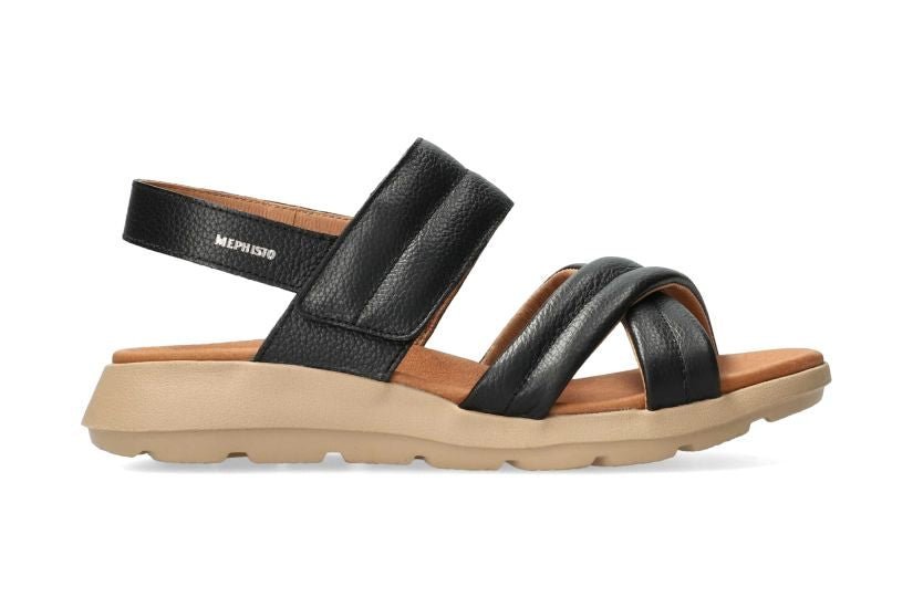 Dámské sandály 'Tiany' - Černé - ChaplinshoesDámské sandály 'Tiany' - BlackMephisto