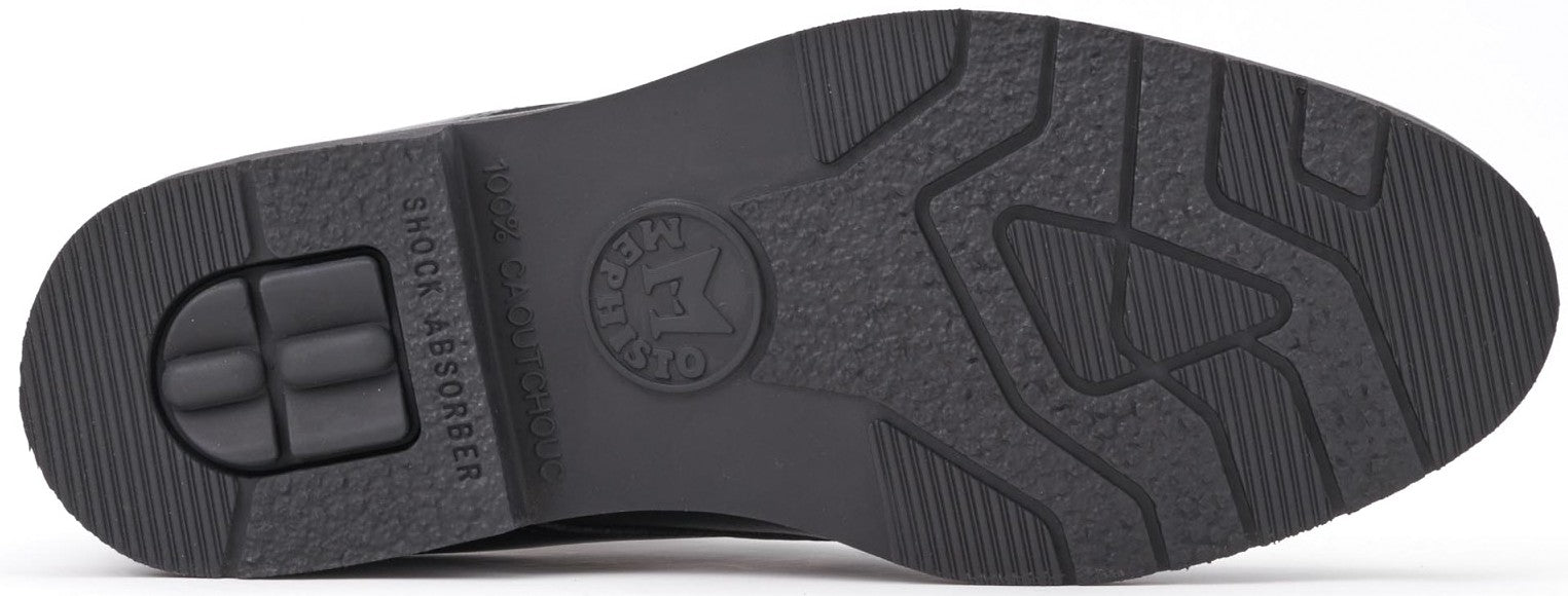 'TIBERIO CRUST' handgemaakte Goodyear-veterlaars voor heren - Grijs - Chaplinshoes'TIBERIO CRUST' handgemaakte Goodyear-veterlaars voor heren - GreyMephisto