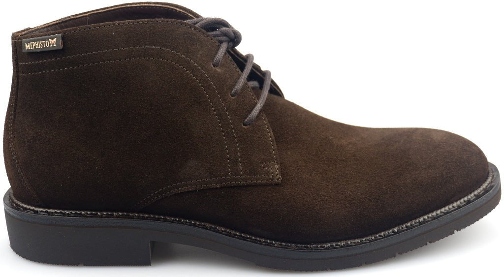 'TIBERIO' handgemaakte goodyear-veterlaars voor heren - Bruin - Chaplinshoes'TIBERIO' handgemaakte Goodyear-veterlaars voor heren - BruinMephisto