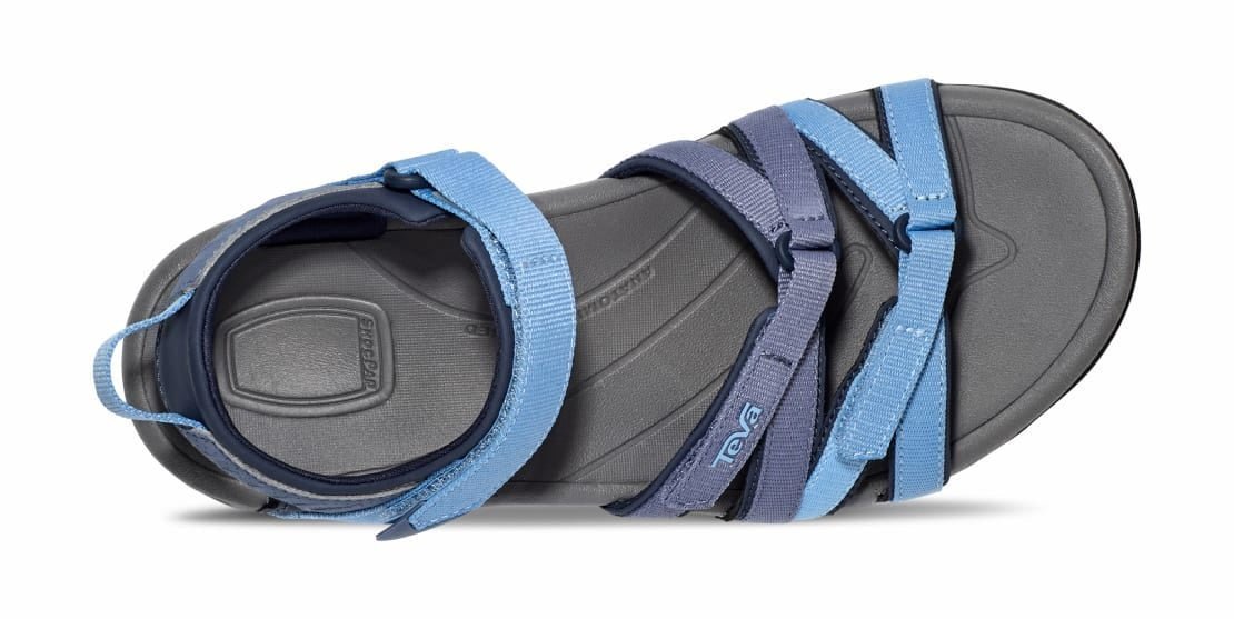 Damessandaal 'Tirra' - Blauw - ChaplinshoesDamessandaal 'Tirra' - BlueTeva
