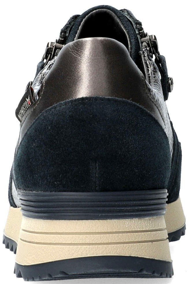 Sneaker donna 'Toscana' in pizzo - zip - Blu - ChaplinshoesSneaker da donna "Toscana" in pizzo - zip - BlueMephisto