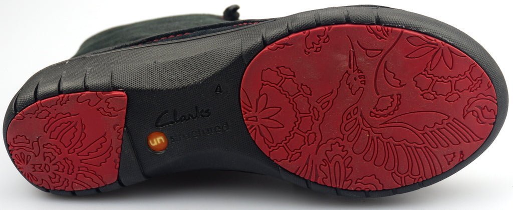 Dames enkellaars 'Un Moon' - Zwart - ChaplinshoesDames enkellaars 'In Moon' - Black Clarks