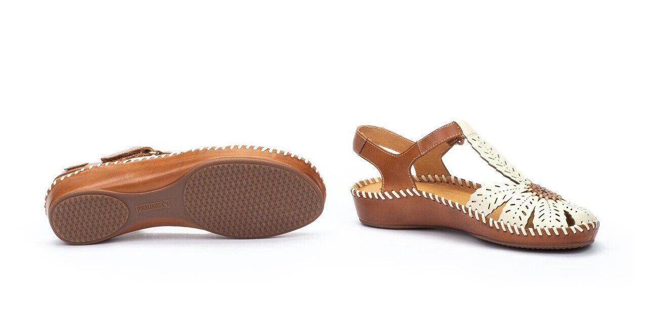 'P. „Vallarta“ Damensandale – weiß